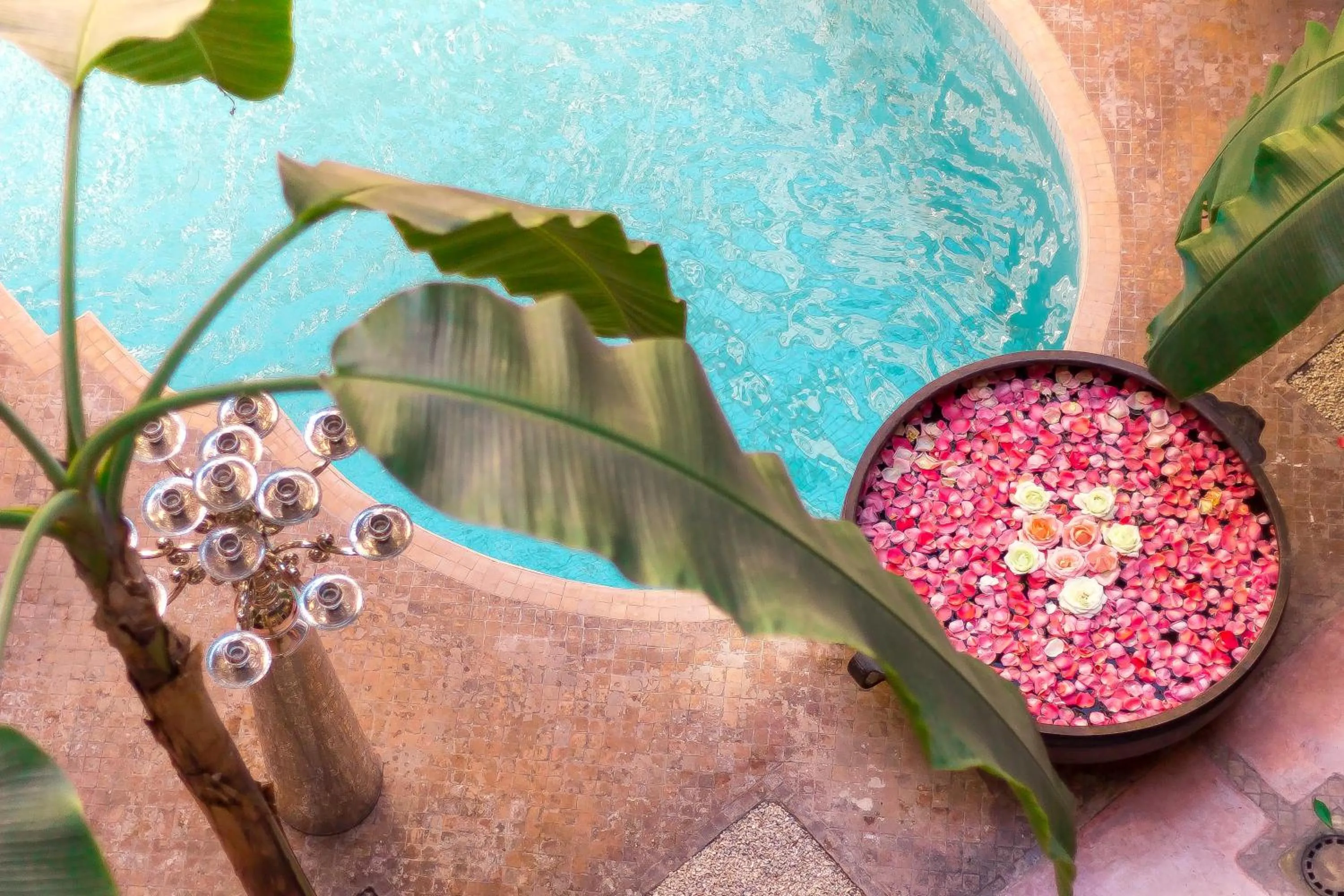 Patio in Riad Noir d'Ivoire