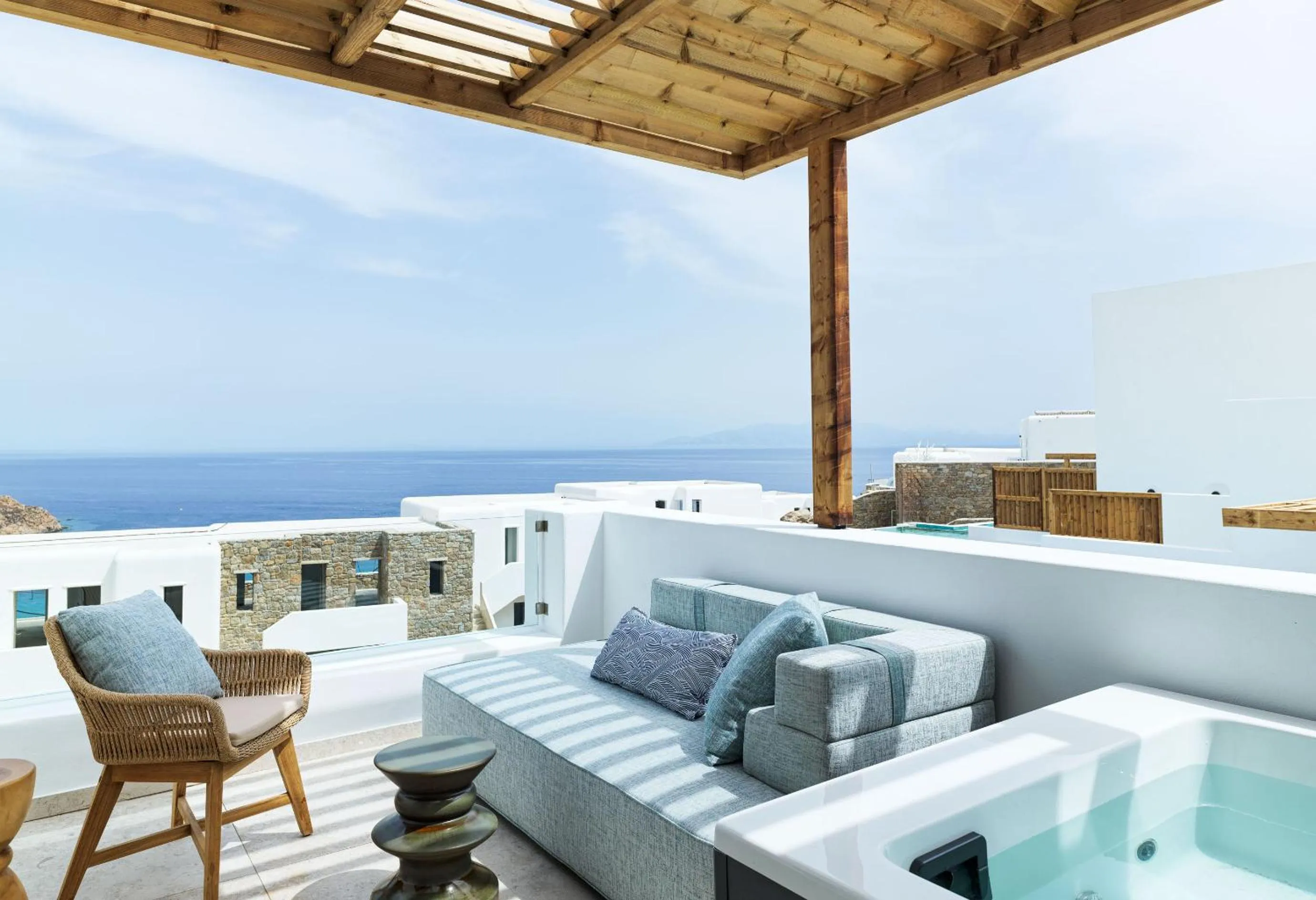 Two Bedroom Sea View Villa with Private Pool and Spa Bath in LYO Boutique Hotel