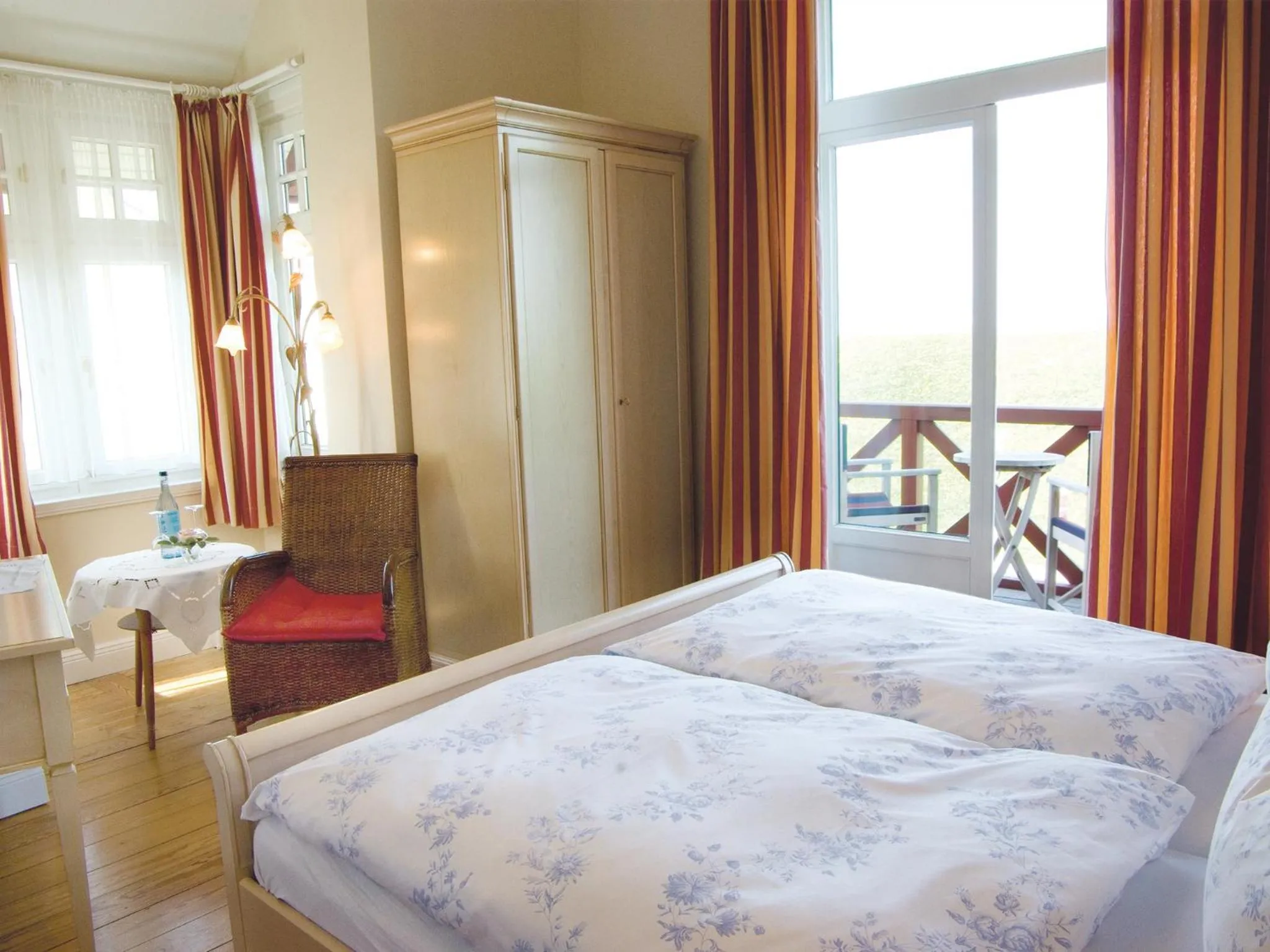 Bed in Hotel Villa Caldera