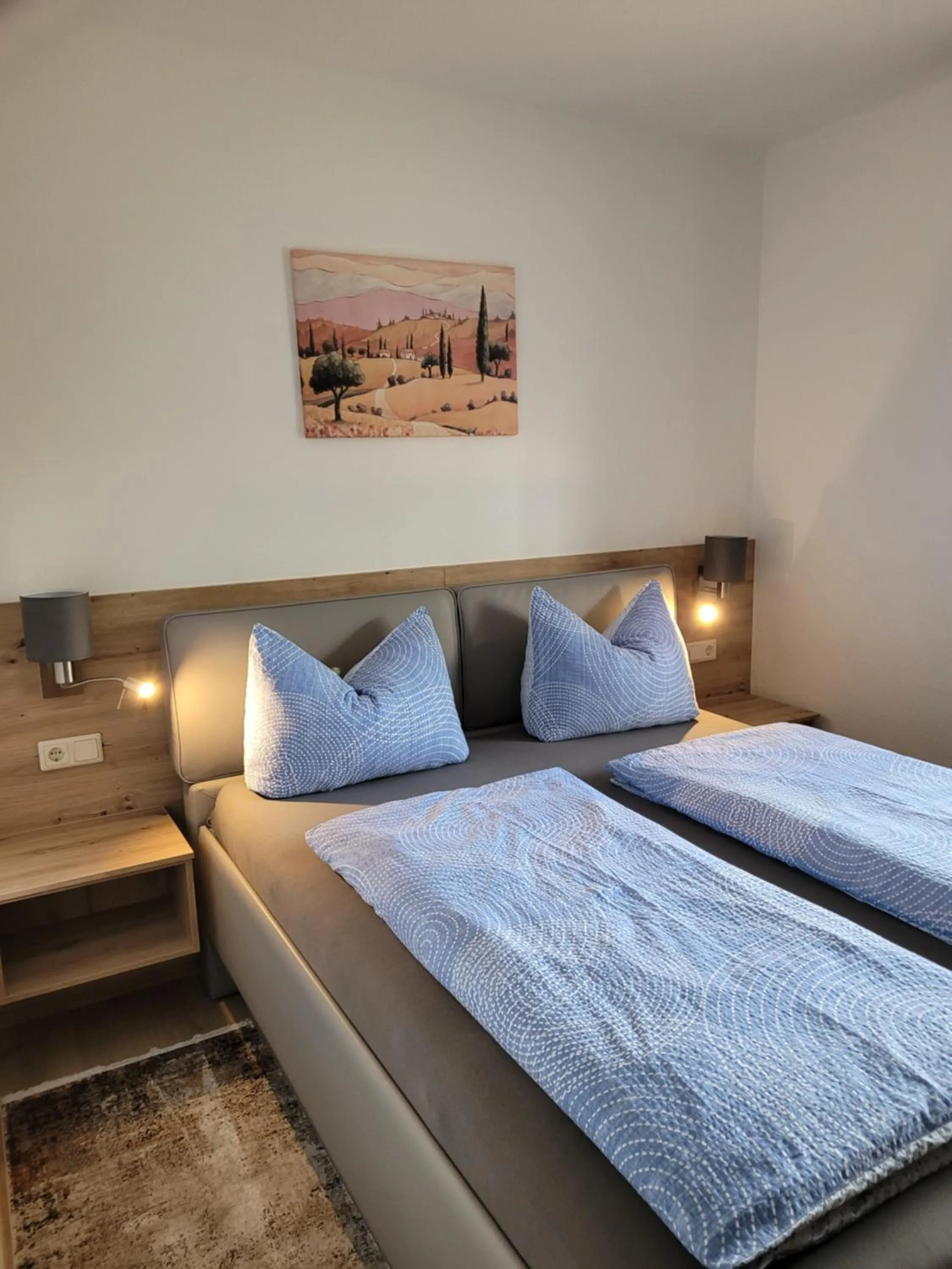 Bedroom, Bed in Gästehaus Rana