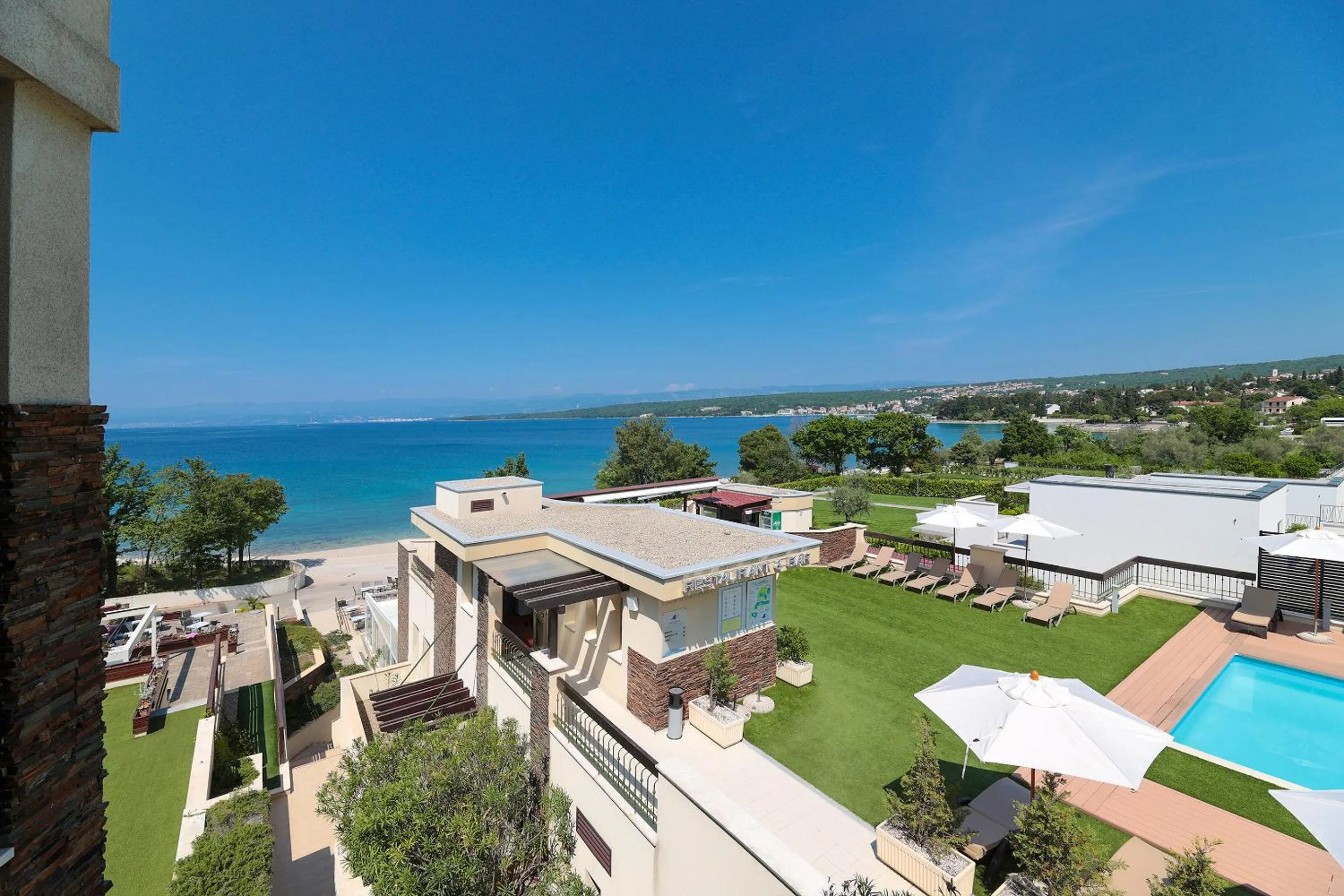 Sea view in Blue Waves Resort