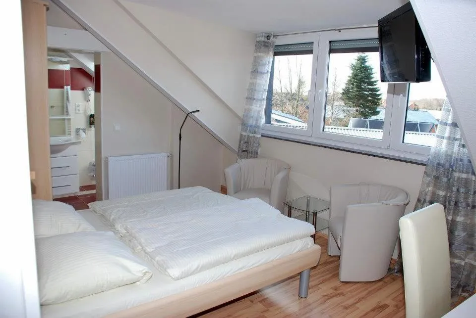 Bed in Landgasthof Tarp