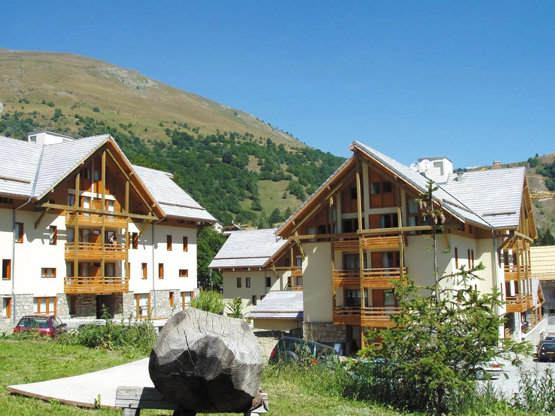 Property building in Lagrange Vacances Chalets du Galibier