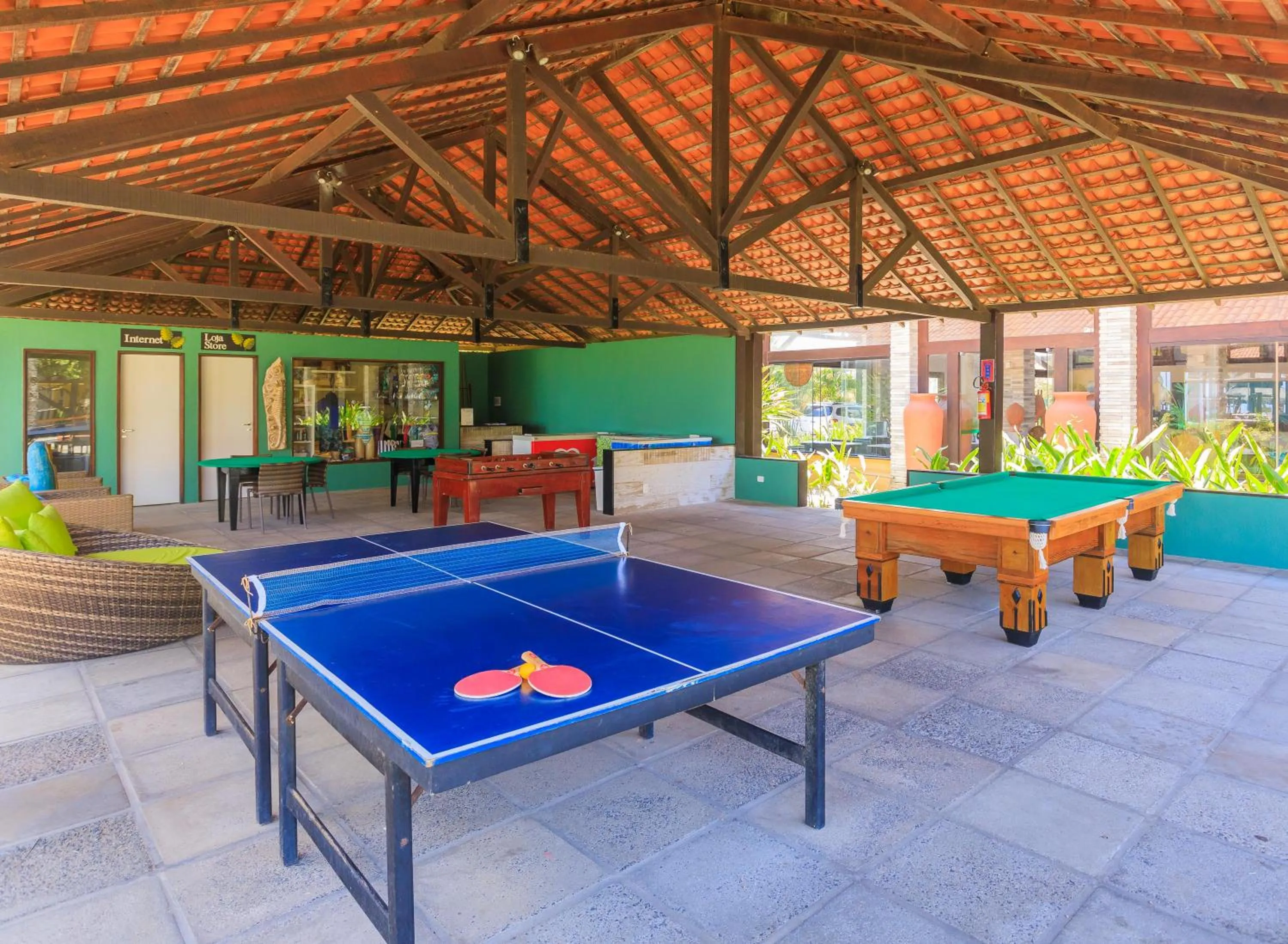 Billiard in Hotel Solar Porto de Galinhas