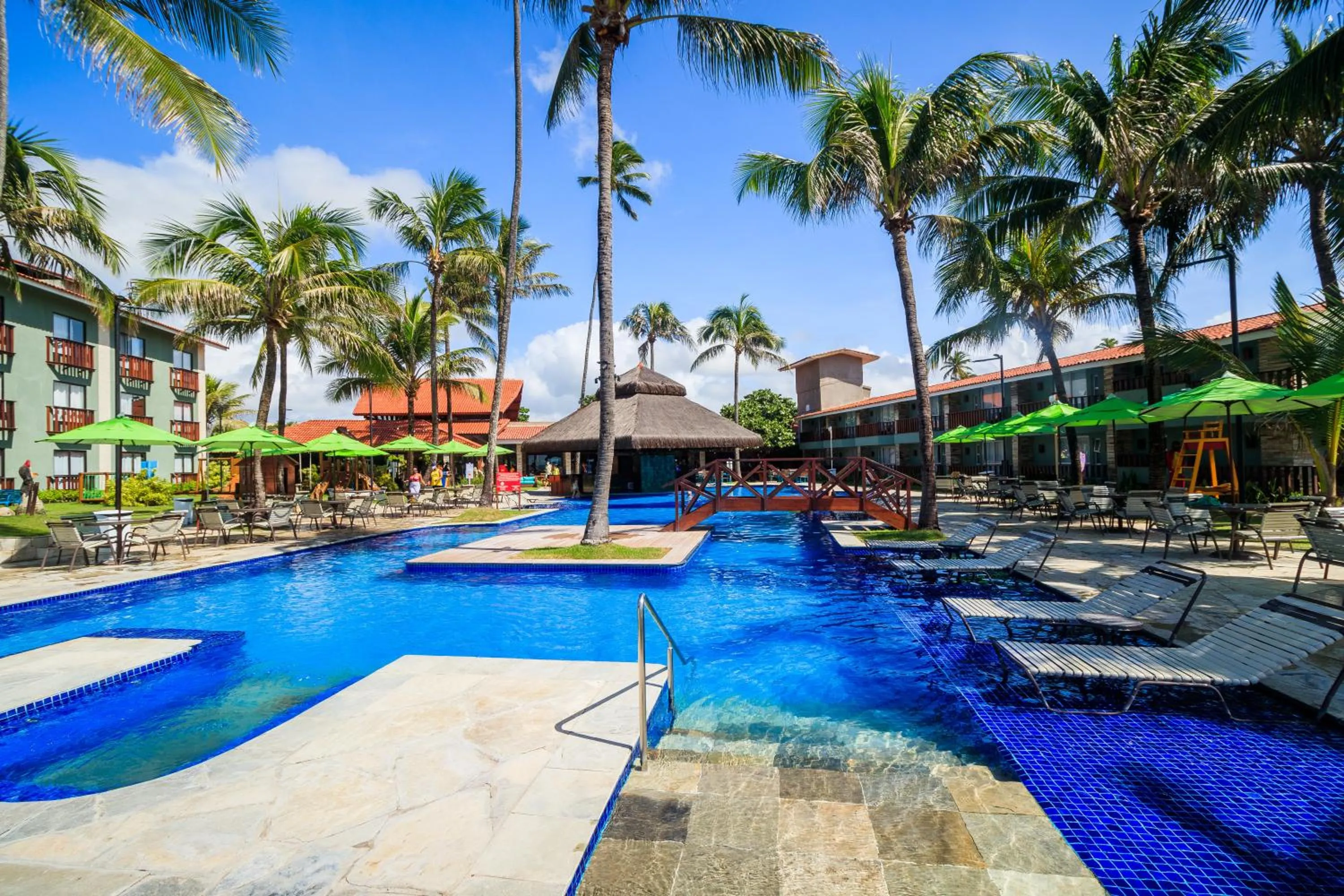 Swimming pool in Hotel Solar Porto de Galinhas