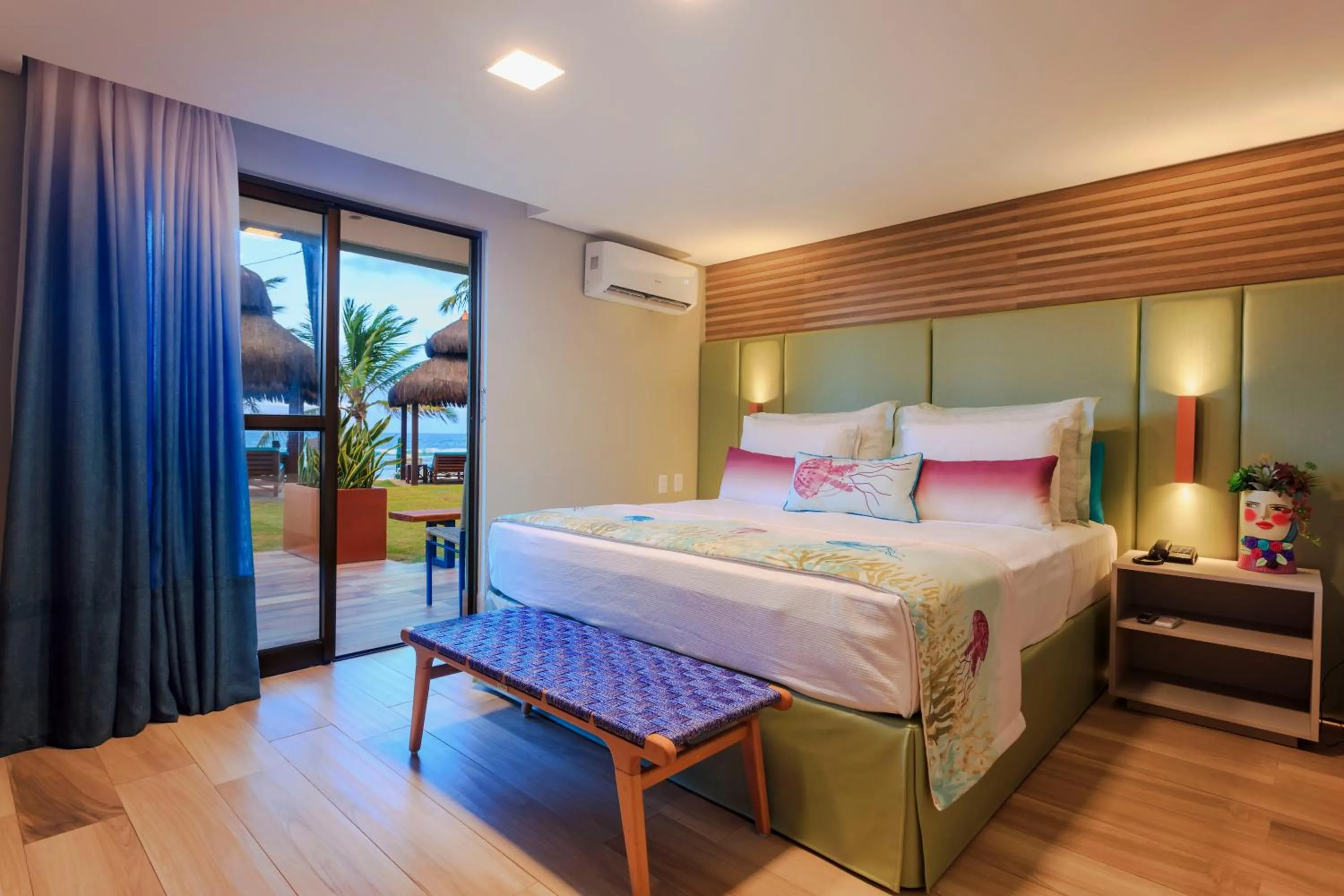 Bedroom, Bed in Hotel Solar Porto de Galinhas