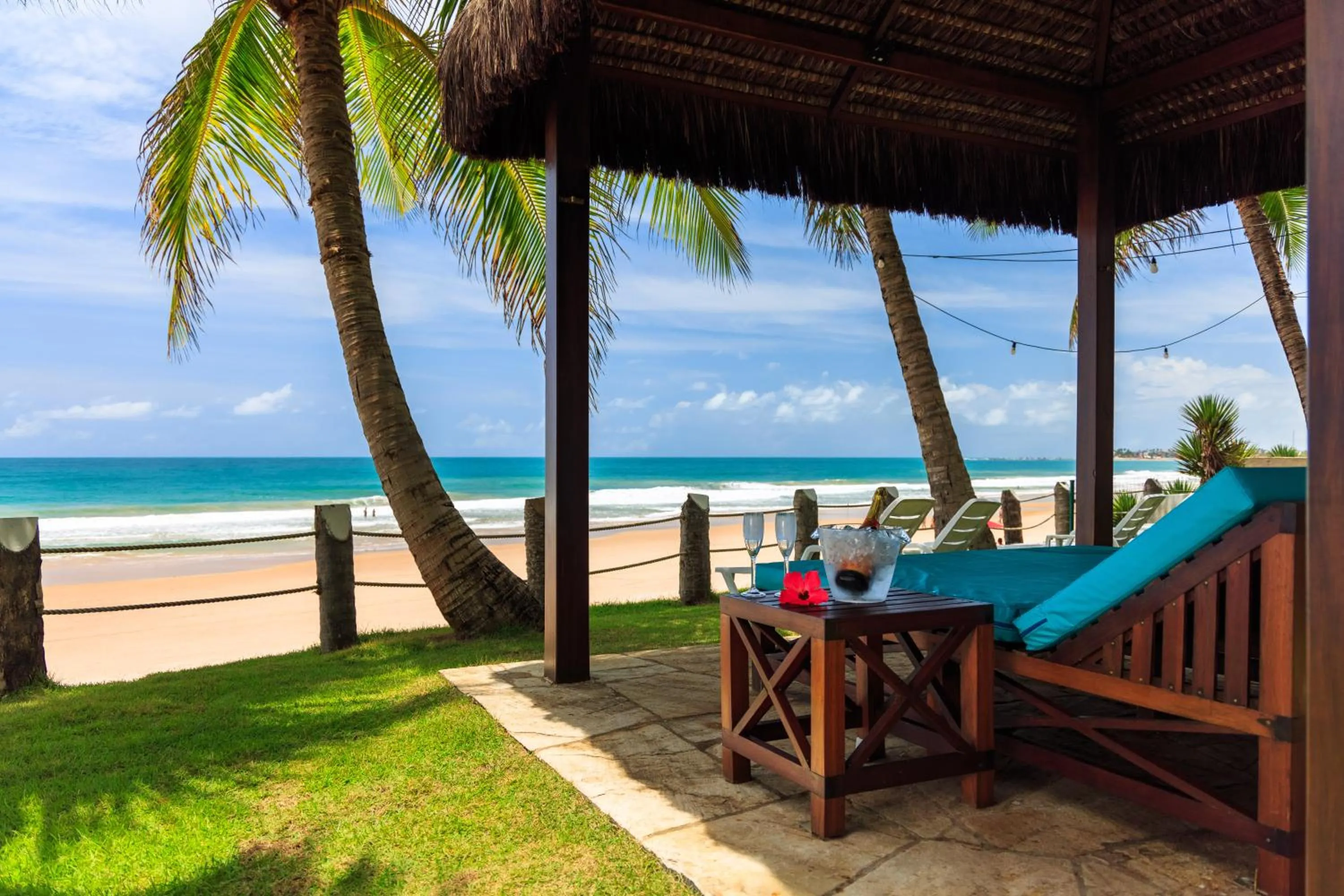 Seating area in Hotel Solar Porto de Galinhas