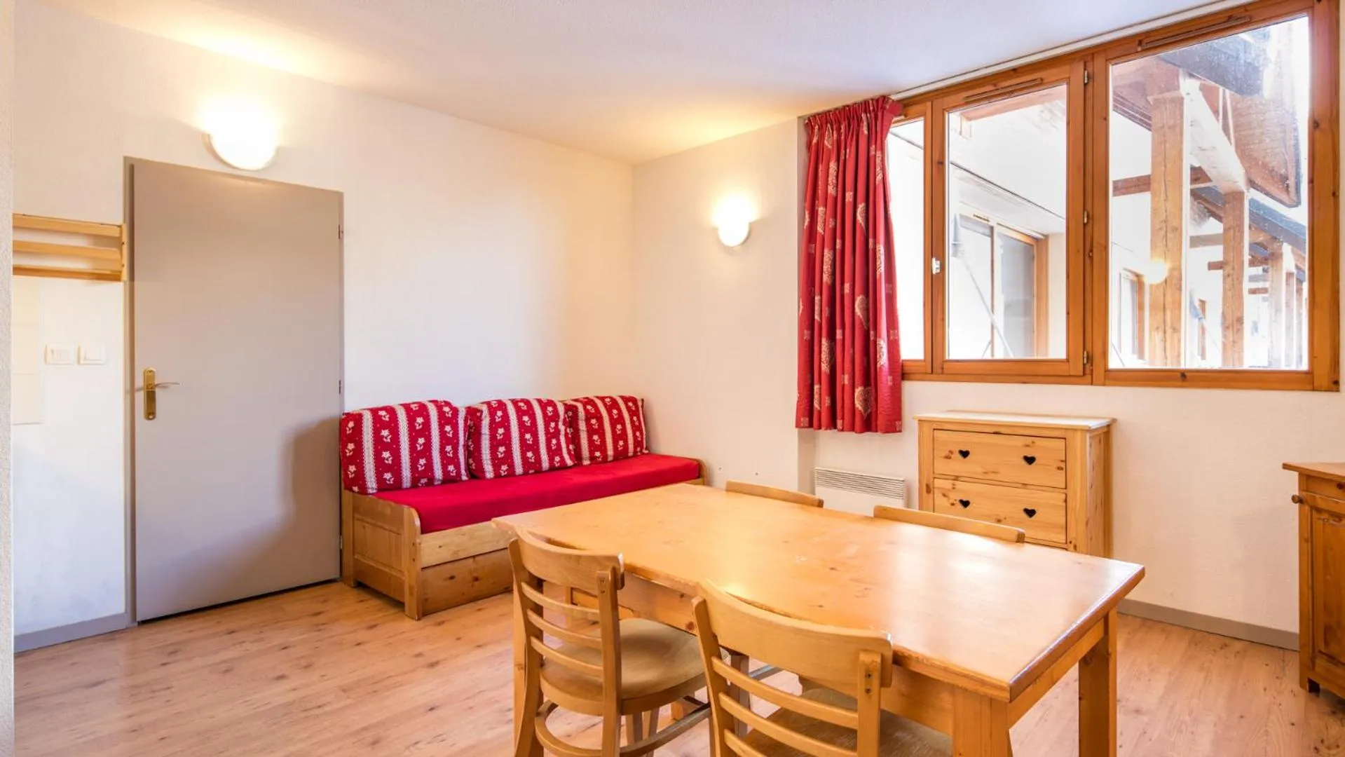 Living room in Vacancéole - Le Hameau de Valloire