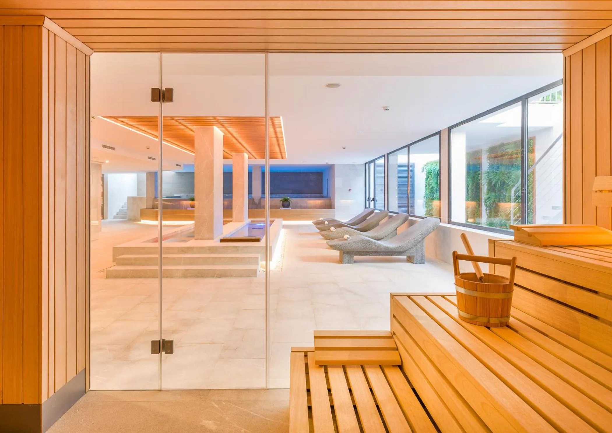 Sauna in Club del Sol Aparthotel