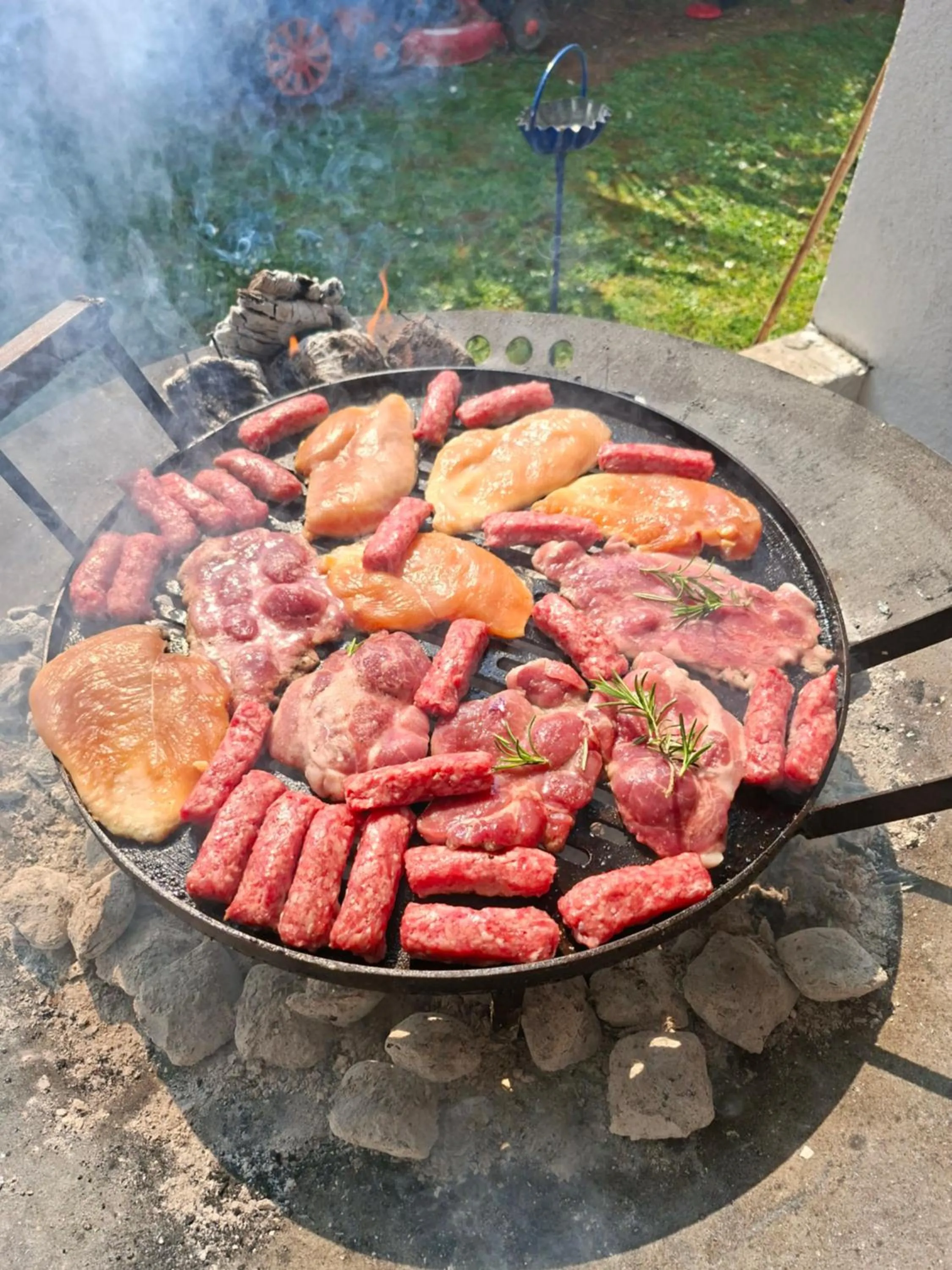 BBQ facilities in Martina Guest house-Rooms