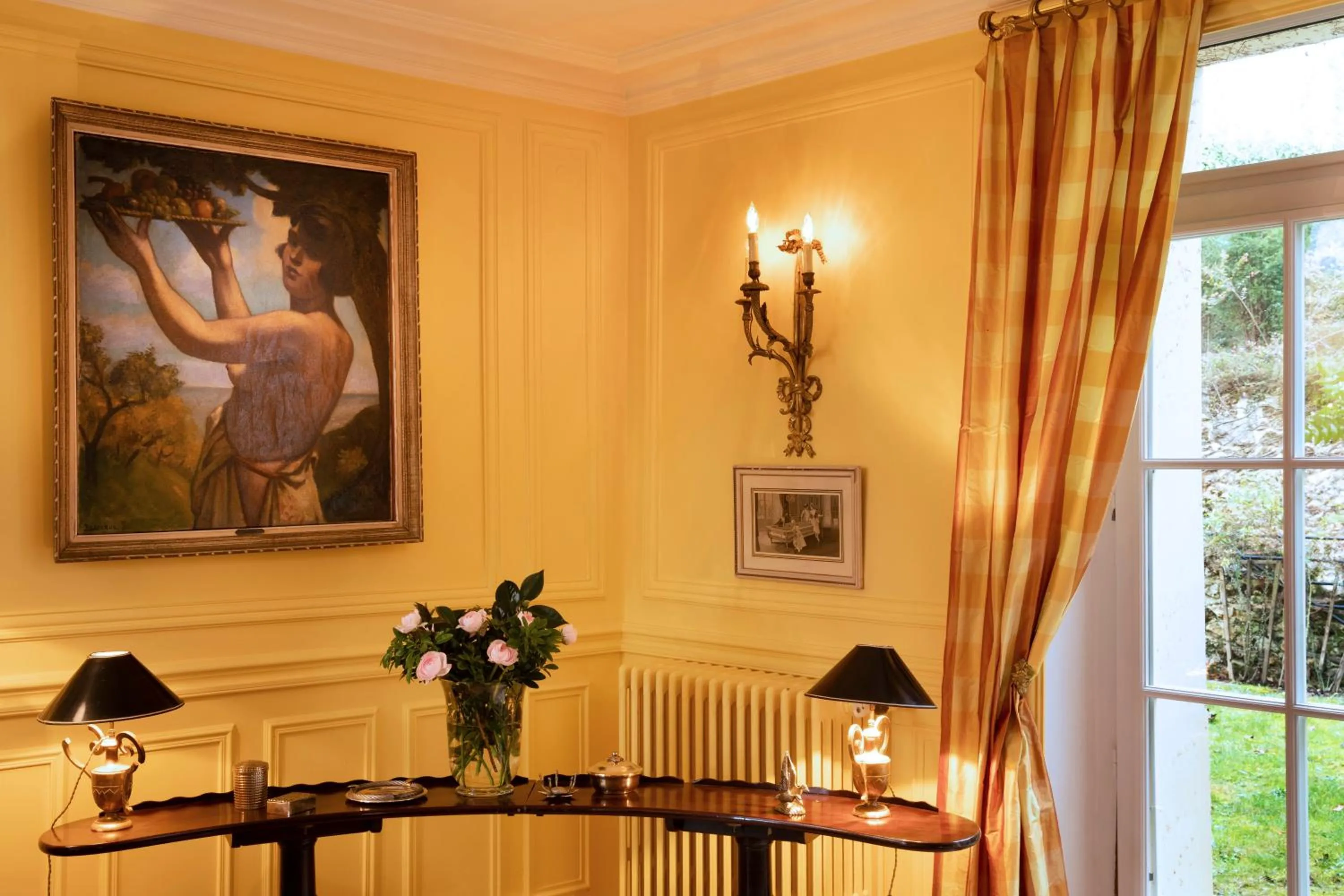 Living room in Le Clos de Villeroy