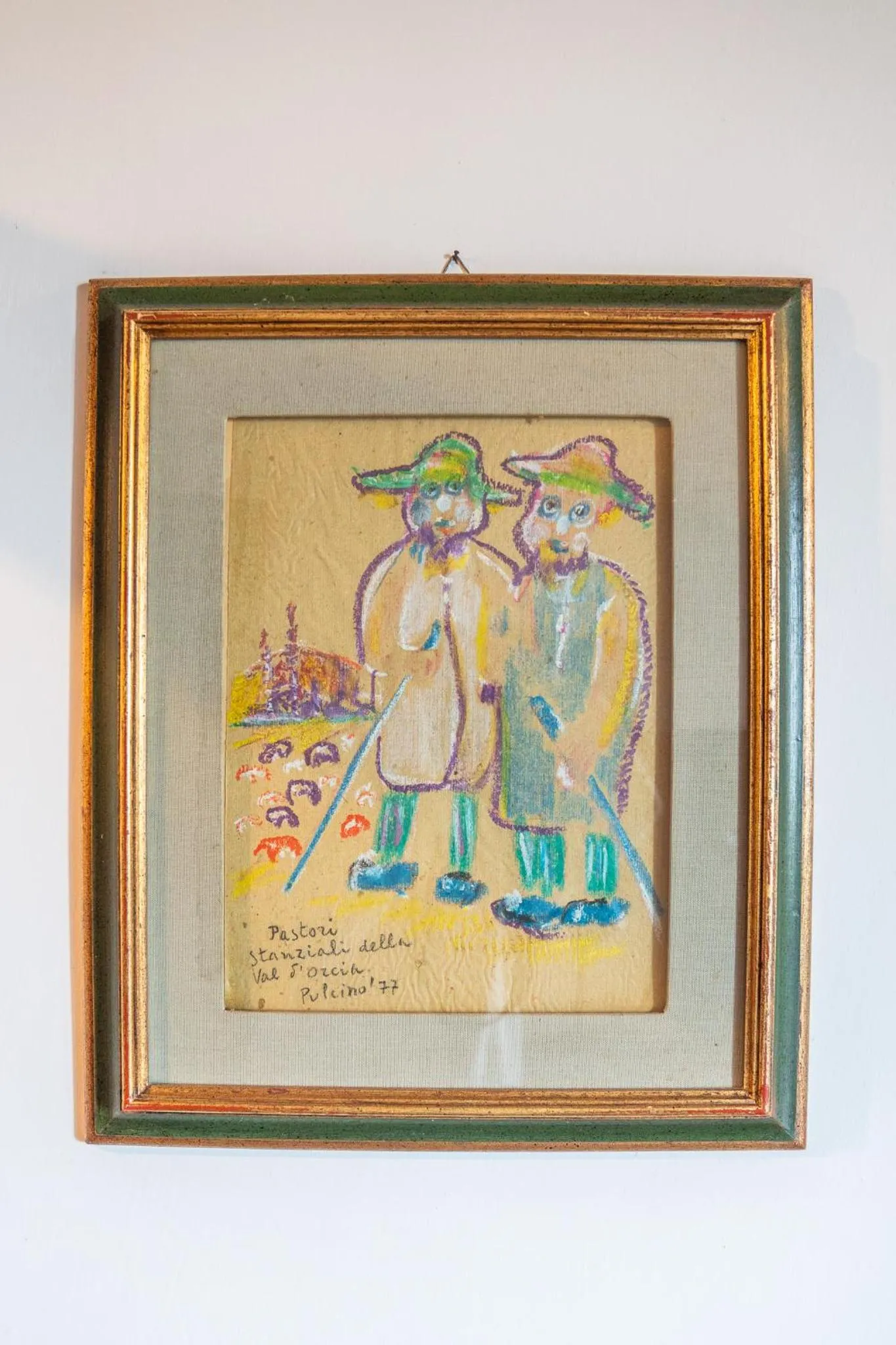 Decorative detail in La Corte Medicea