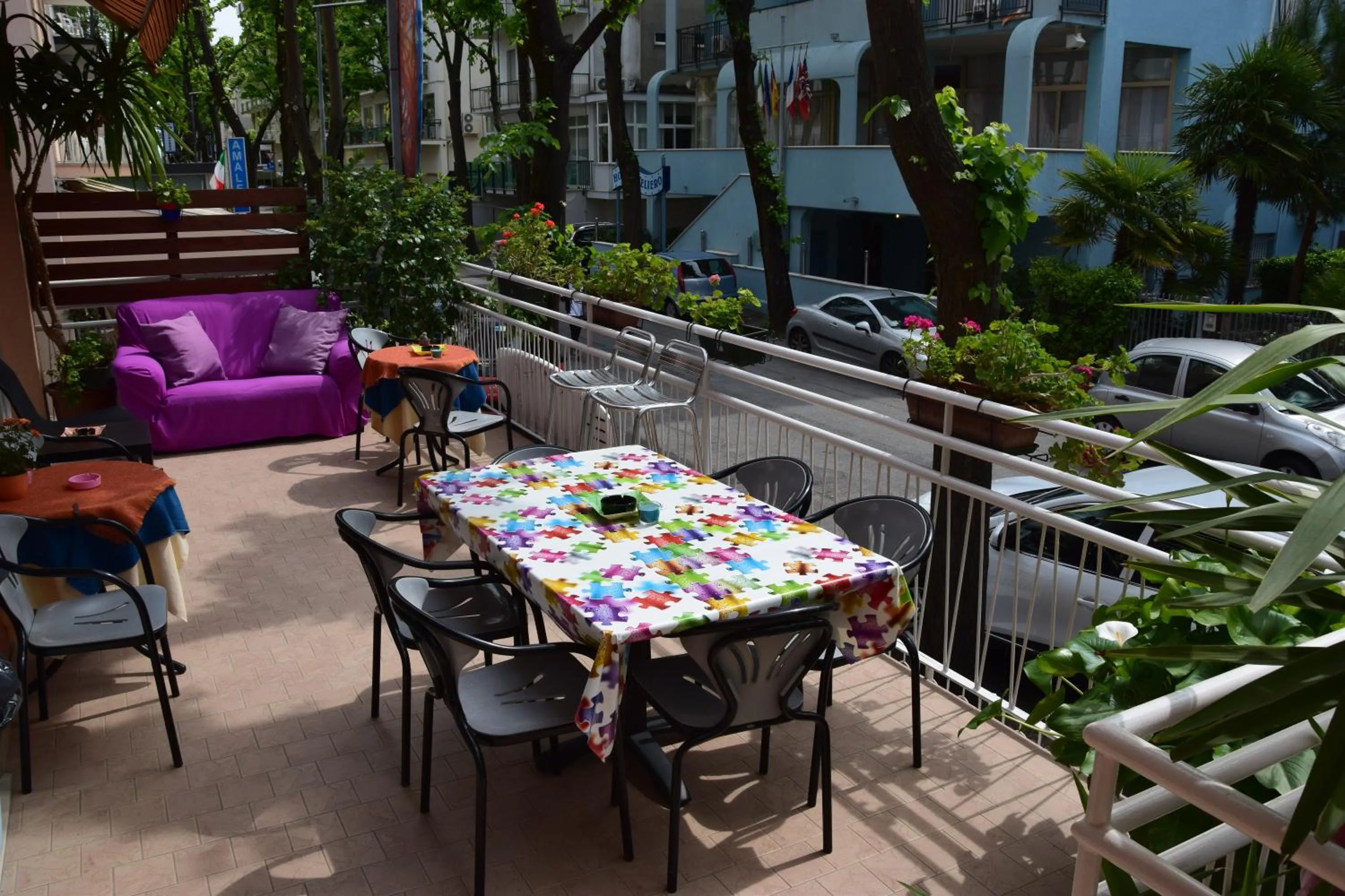 Balcony/Terrace in Hotel Villa Elia