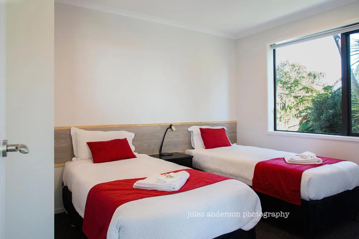 Bedroom, Bed in Paparoa Park Motel