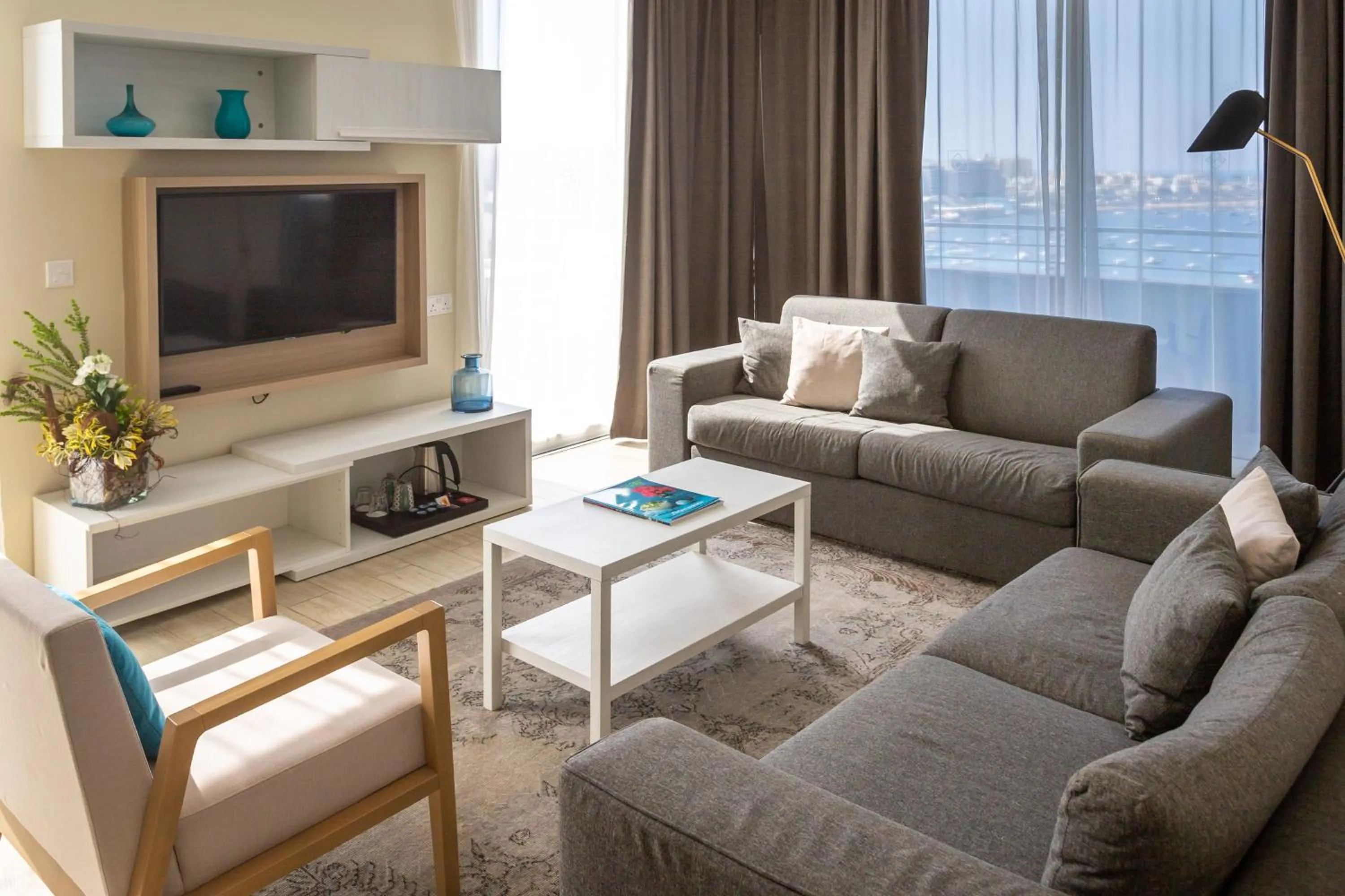 Seating area in Salini Resort