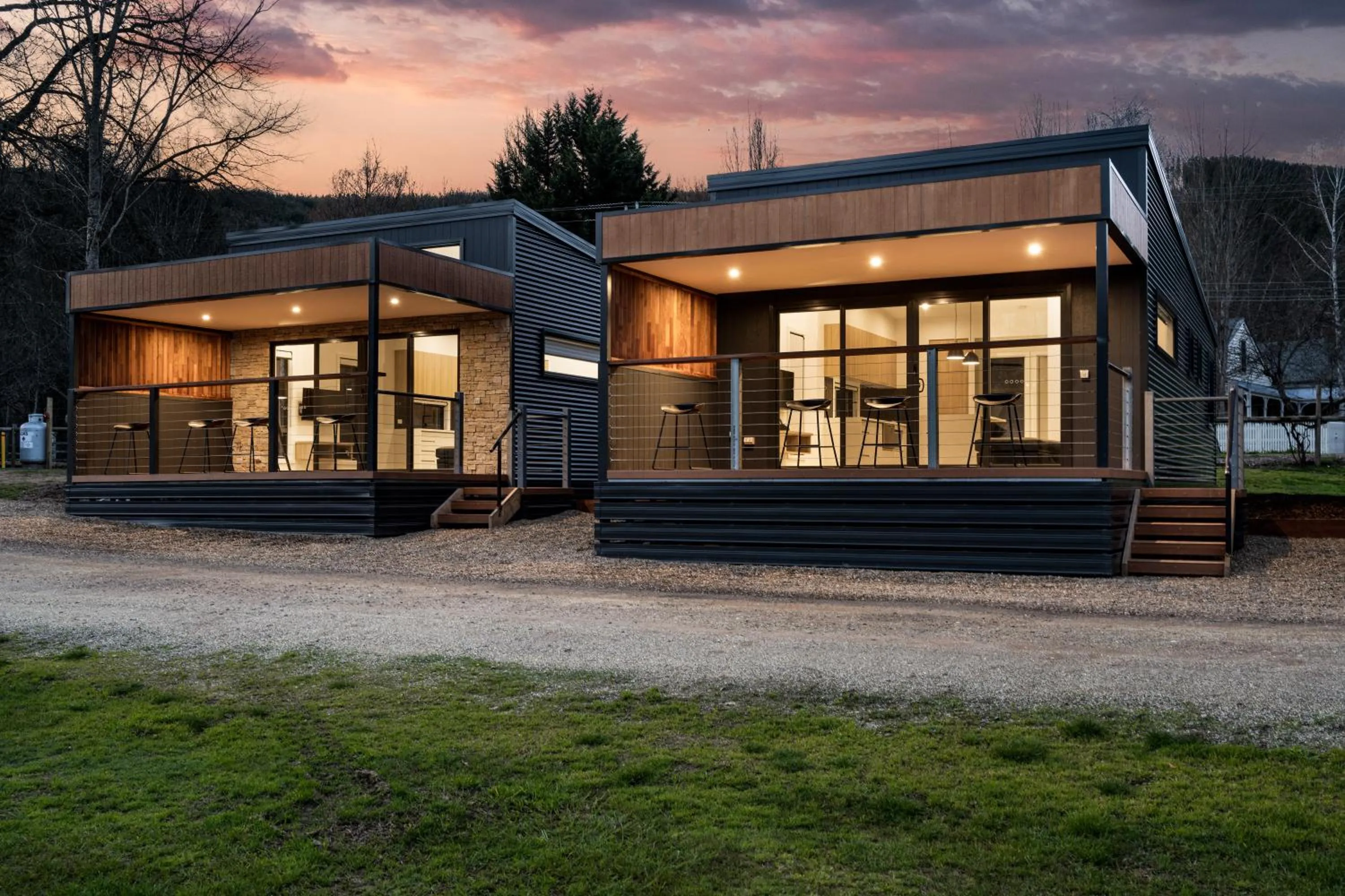 Property building in Bright Riverside Holiday Park