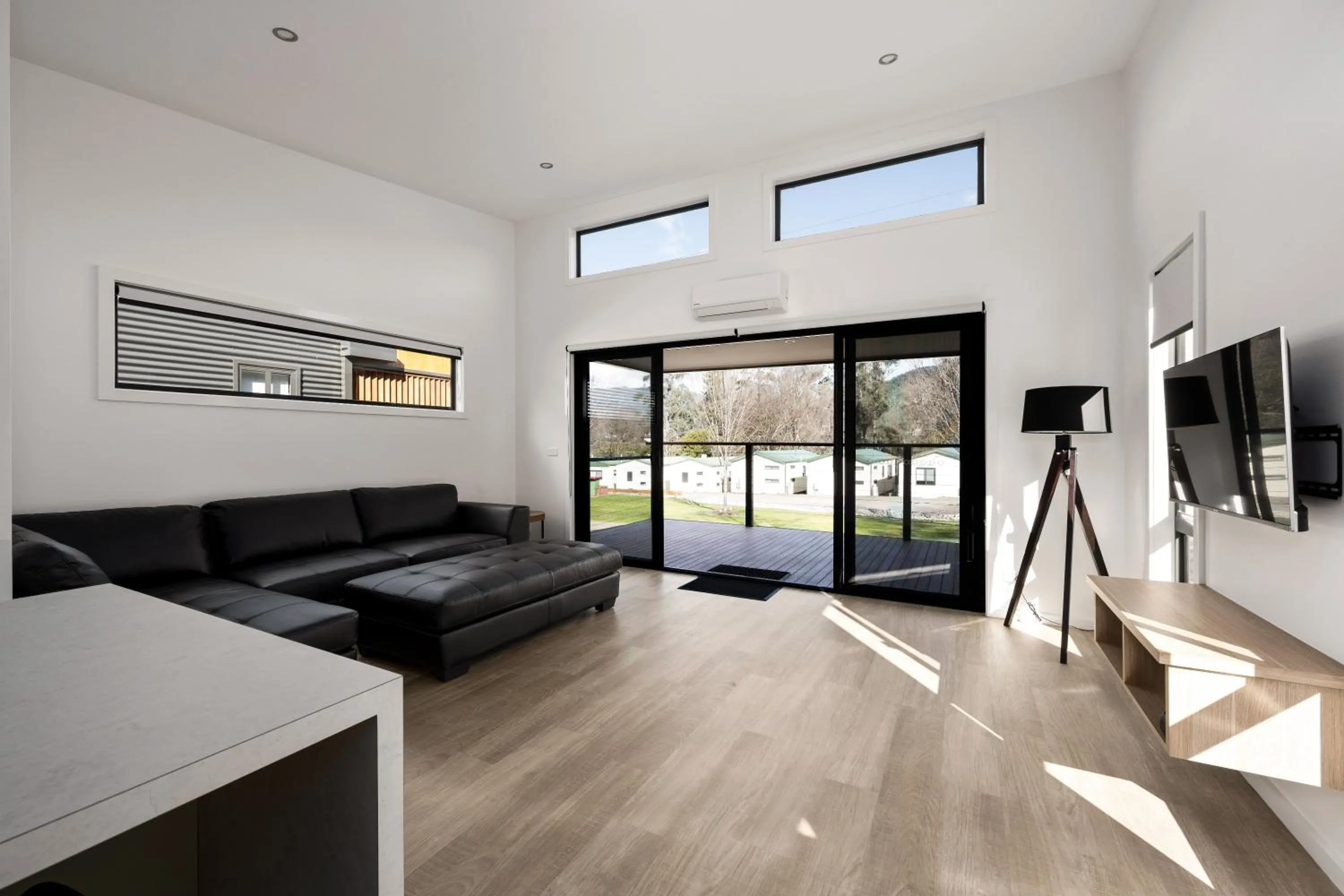 Living room in Bright Riverside Holiday Park