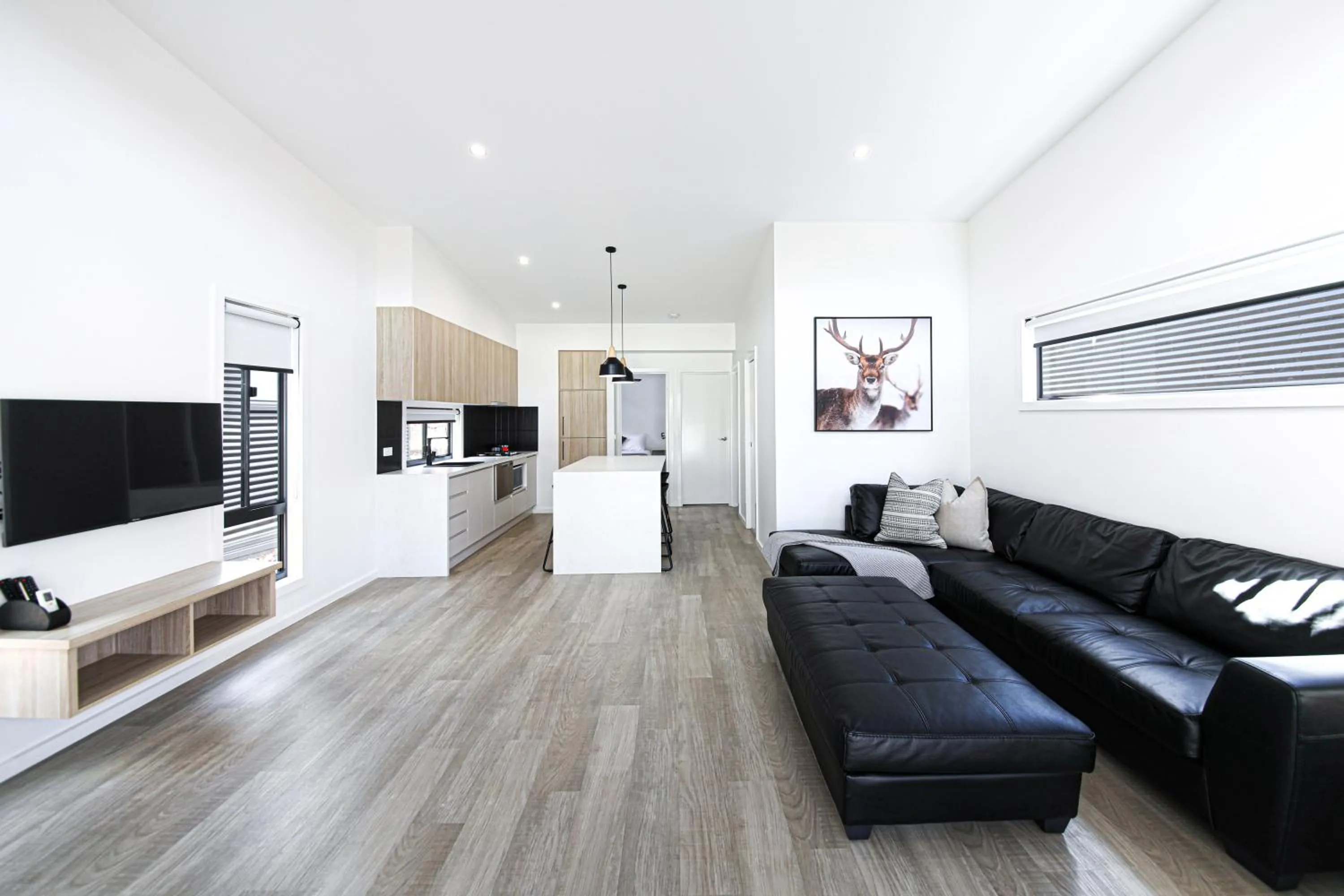 Living room in Bright Riverside Holiday Park