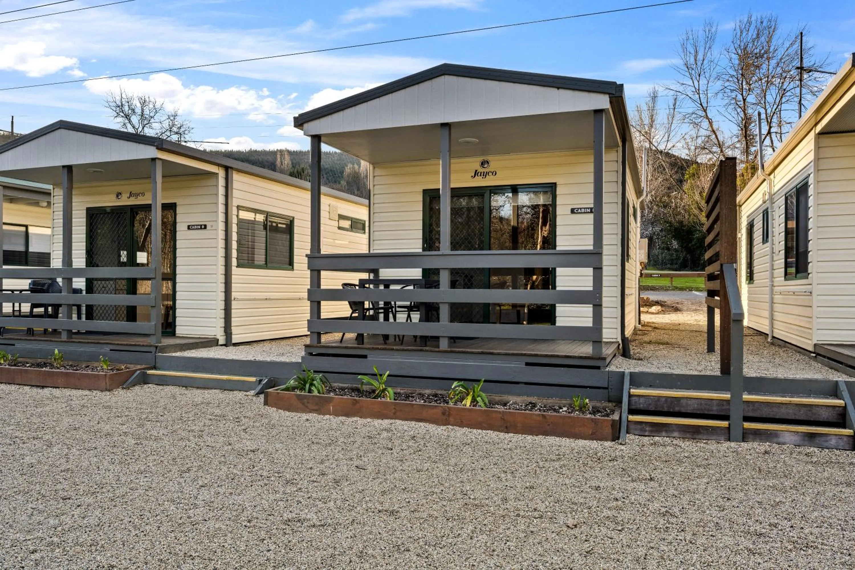 Facade/entrance in Bright Riverside Holiday Park