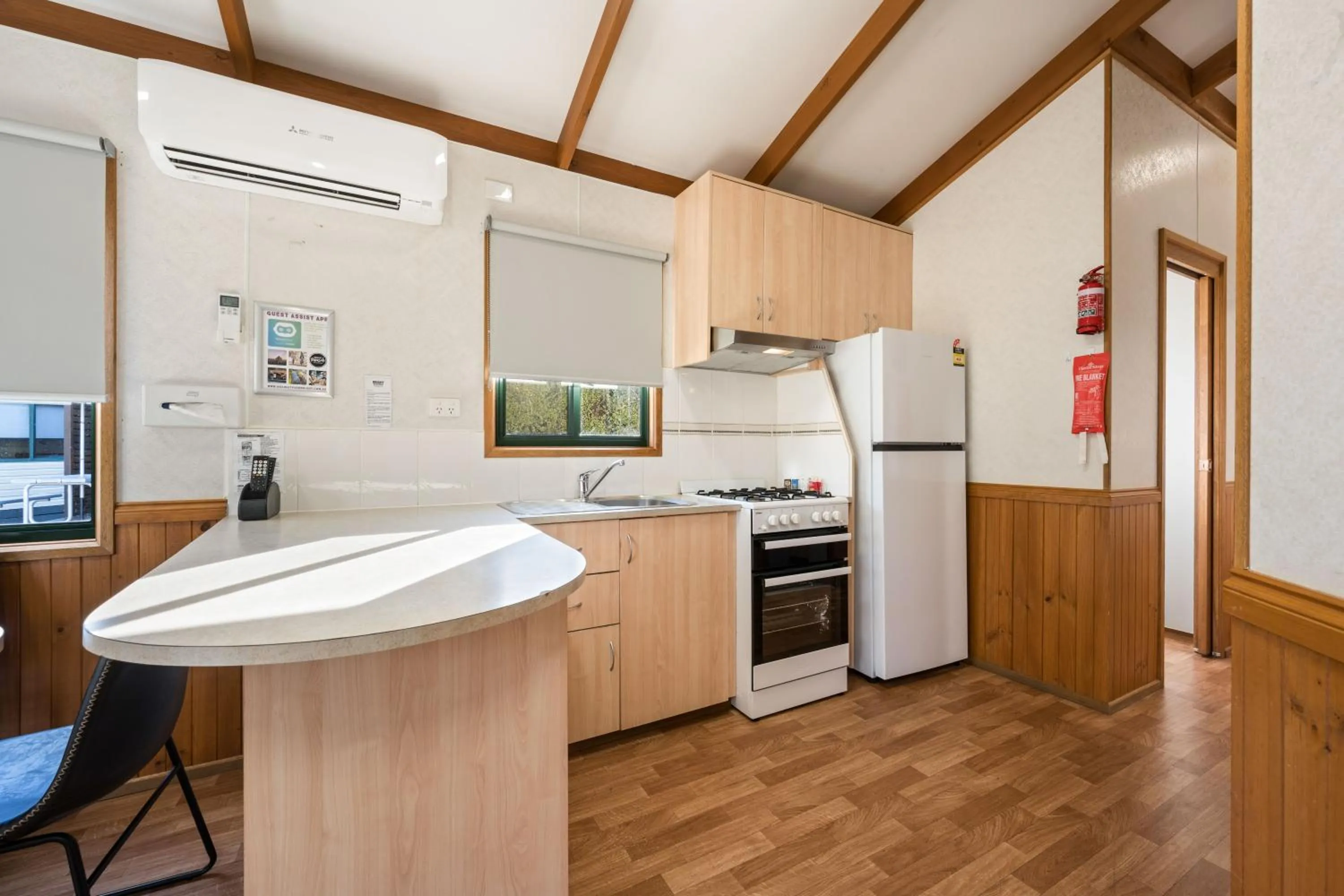 kitchen in Bright Riverside Holiday Park