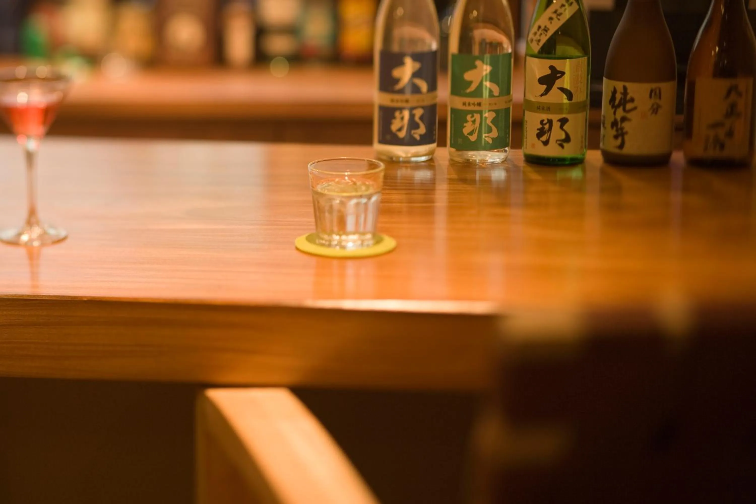 Alcoholic drinks in Onsen Ryokan Yamaki