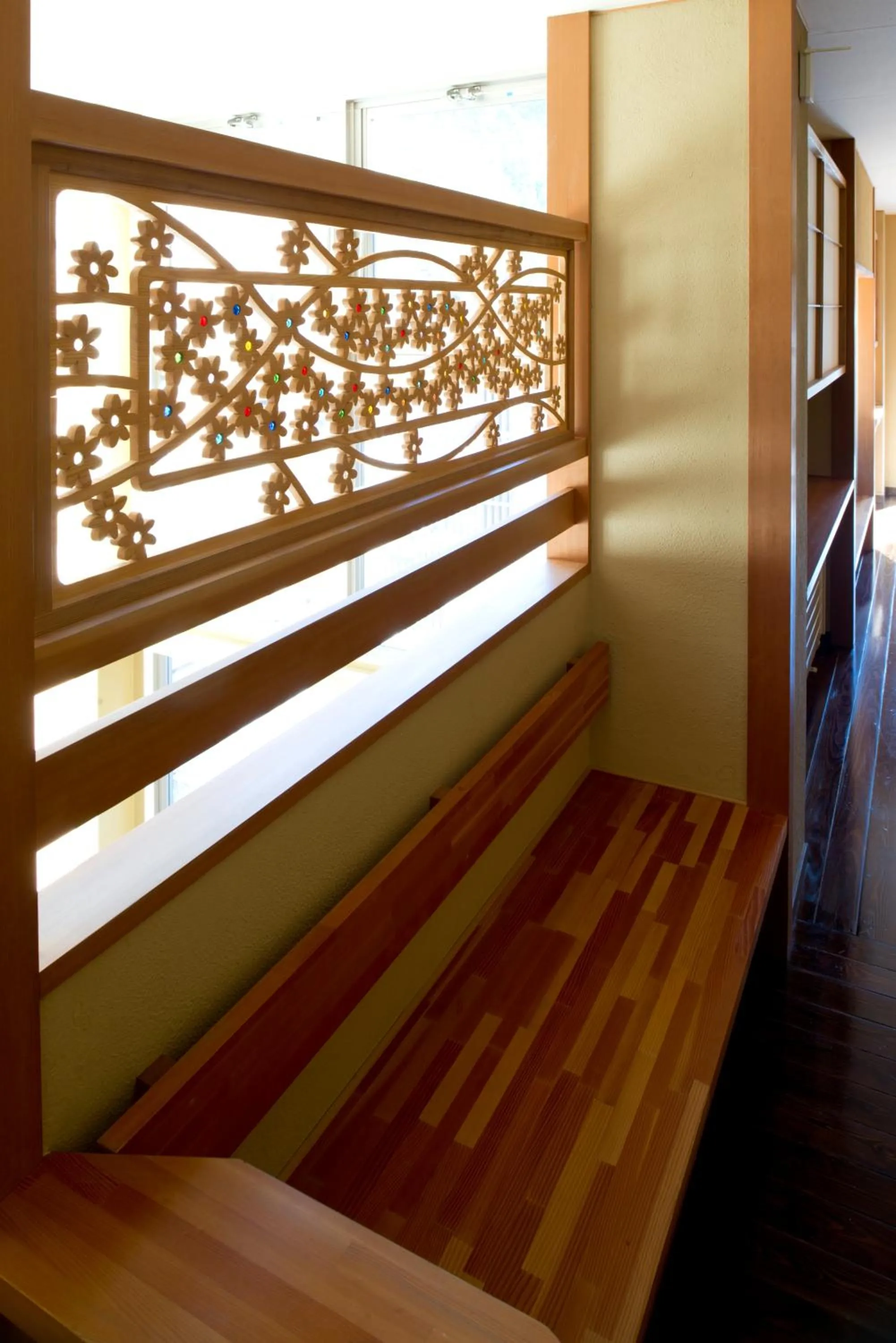 Decorative detail in Onsen Ryokan Yamaki