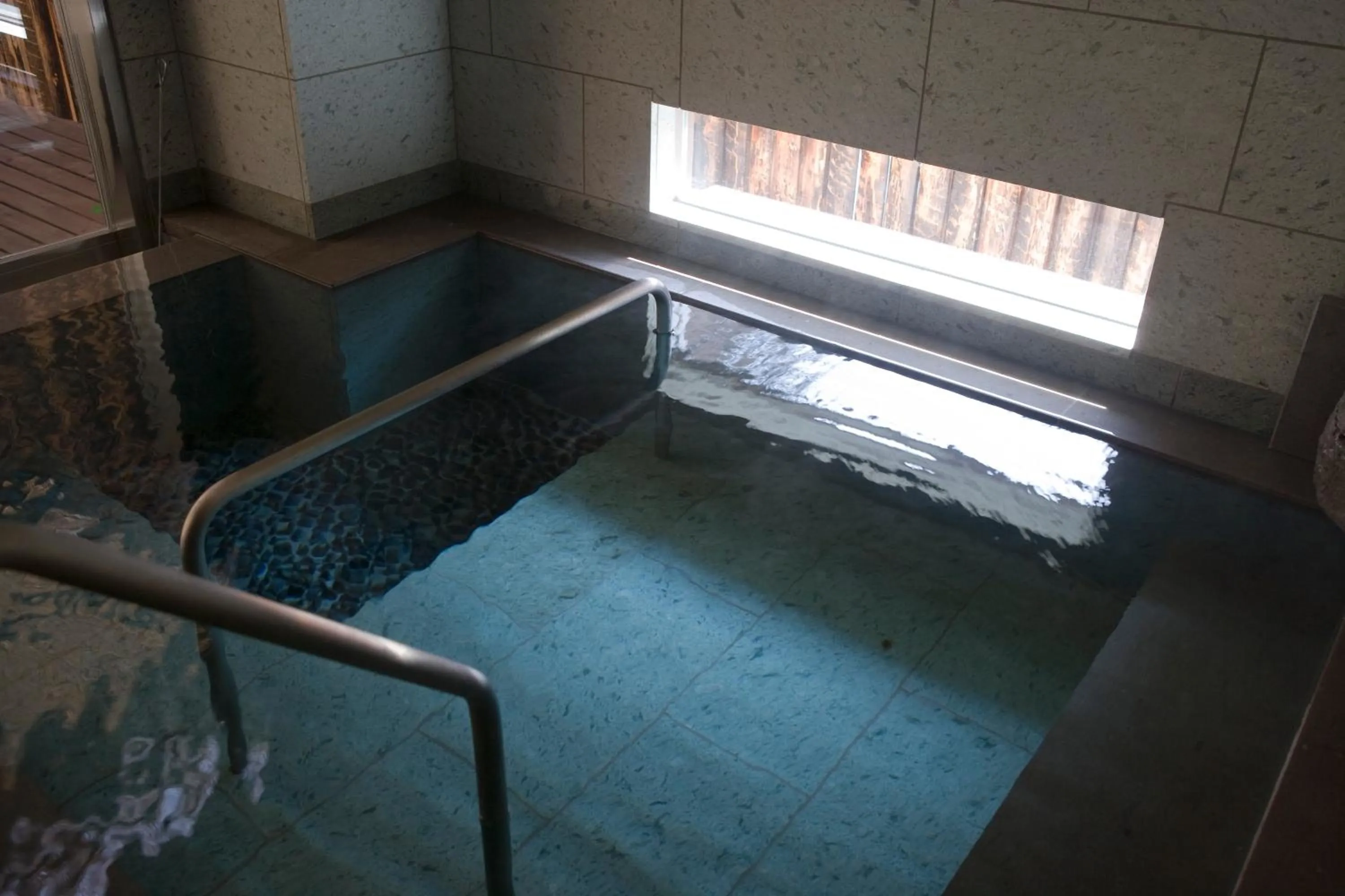 Hot Tub in Onsen Ryokan Yamaki