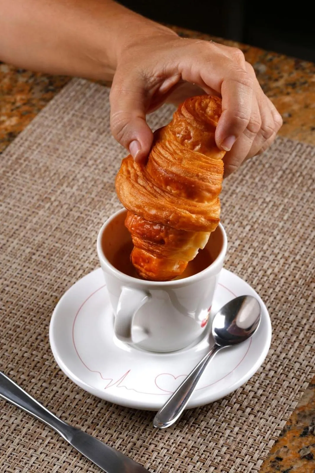 Breakfast in Auberge de la Langouste