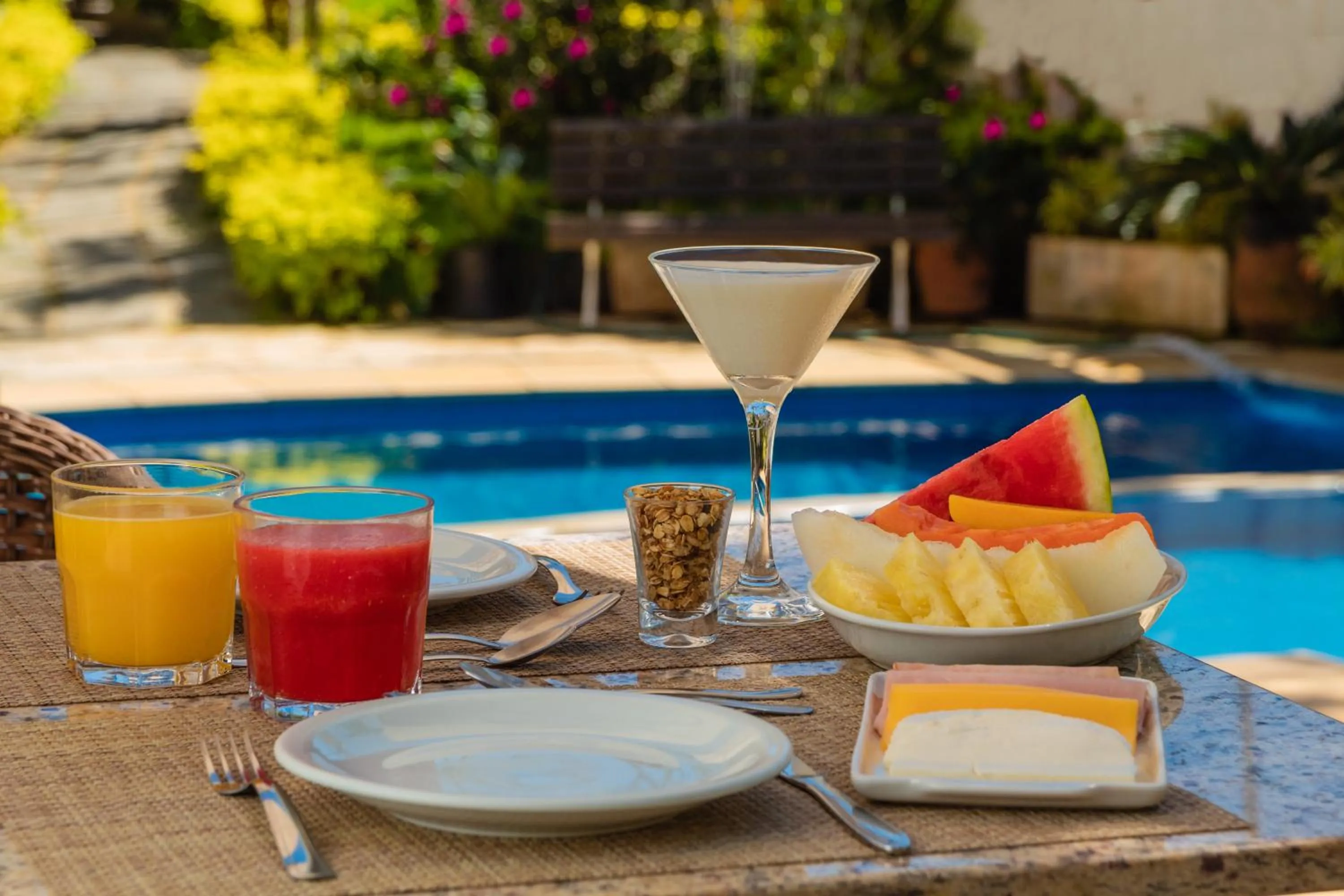 Breakfast in Auberge de la Langouste