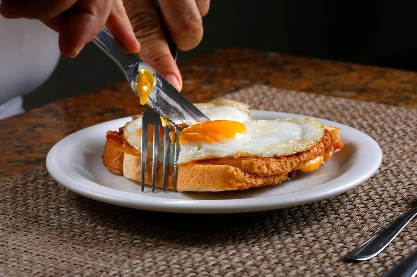 Breakfast in Auberge de la Langouste