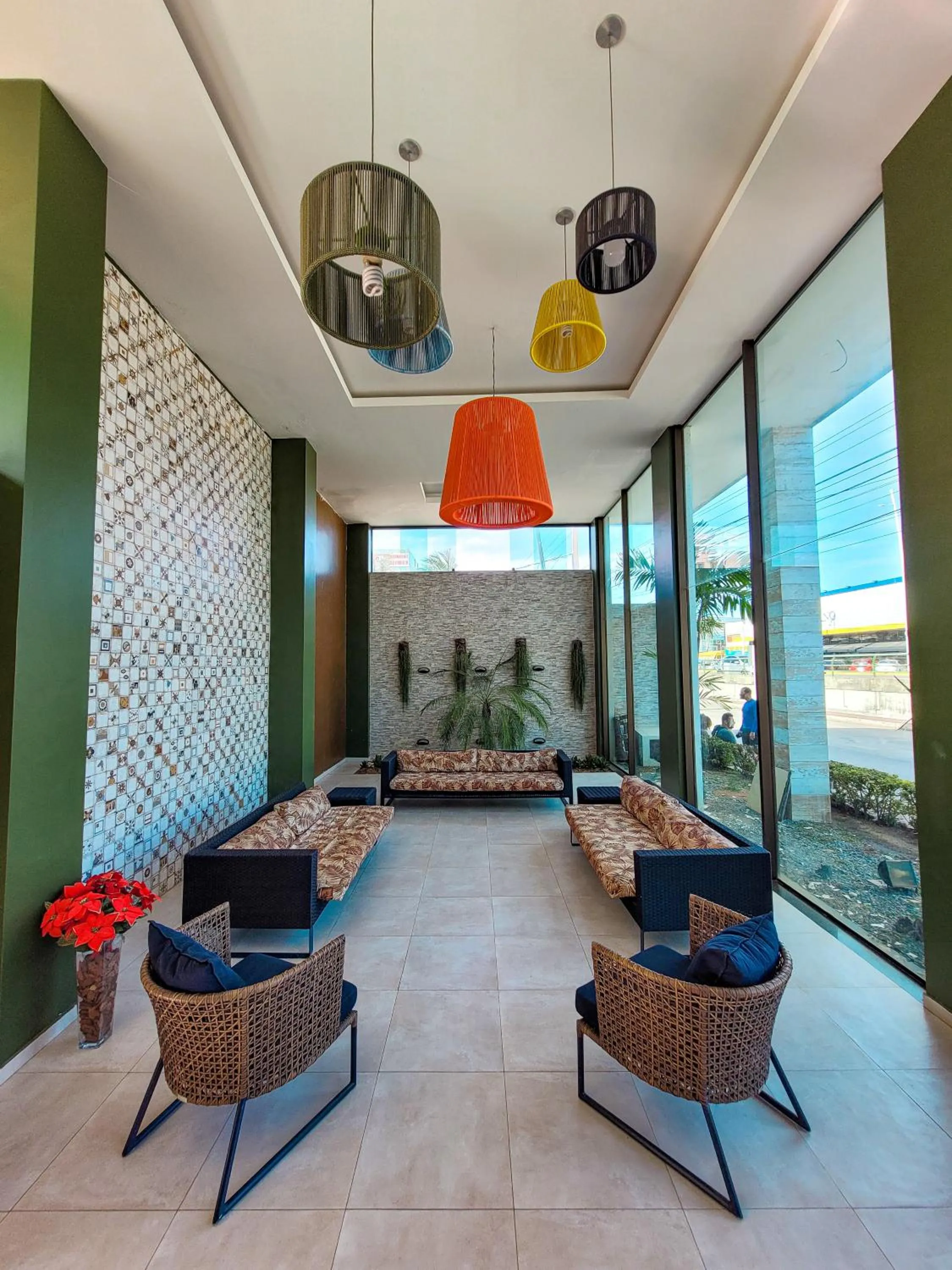 Lobby or reception in Estação do Sol Praia Hotel