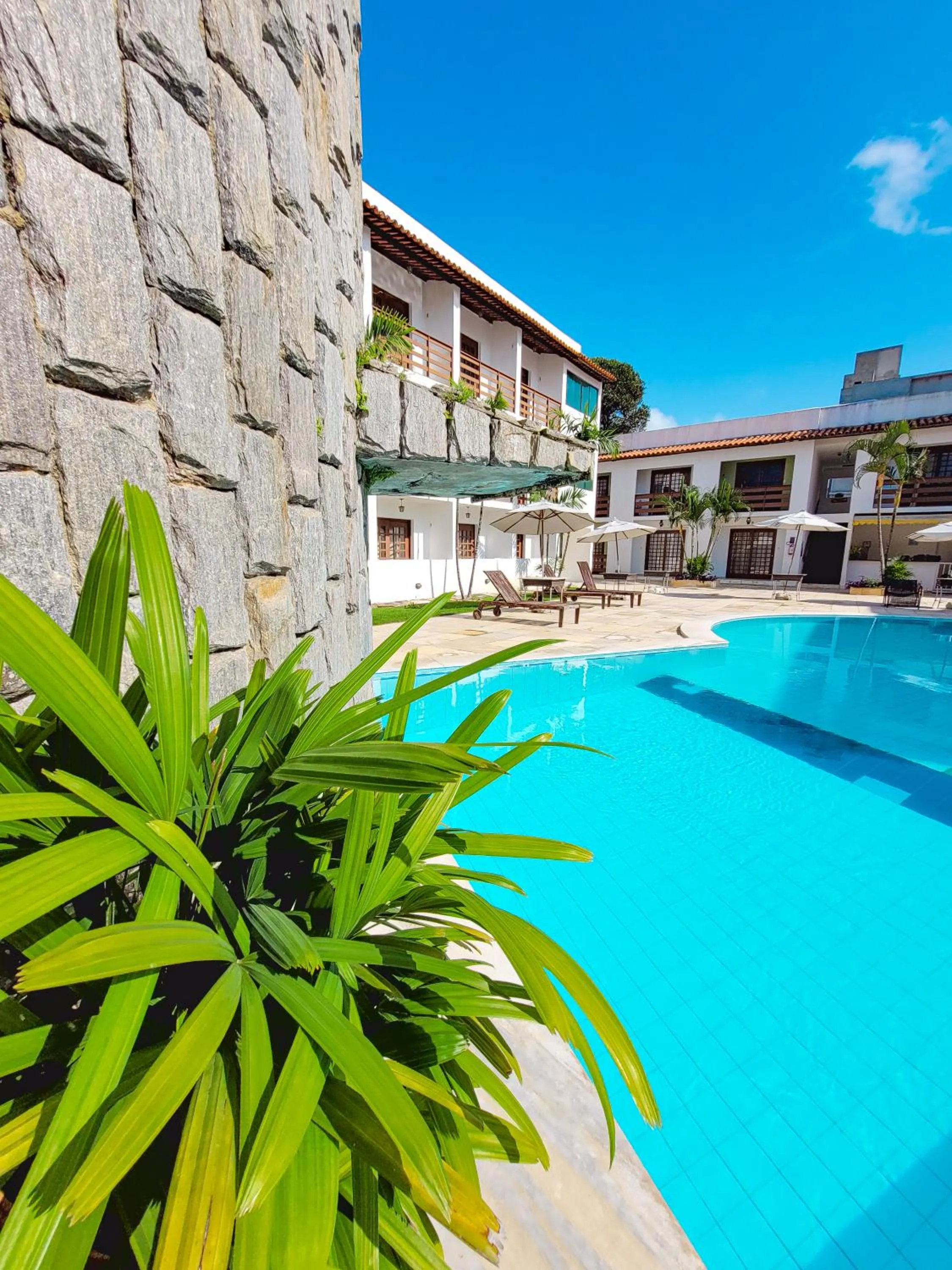 Swimming pool in Estação do Sol Praia Hotel