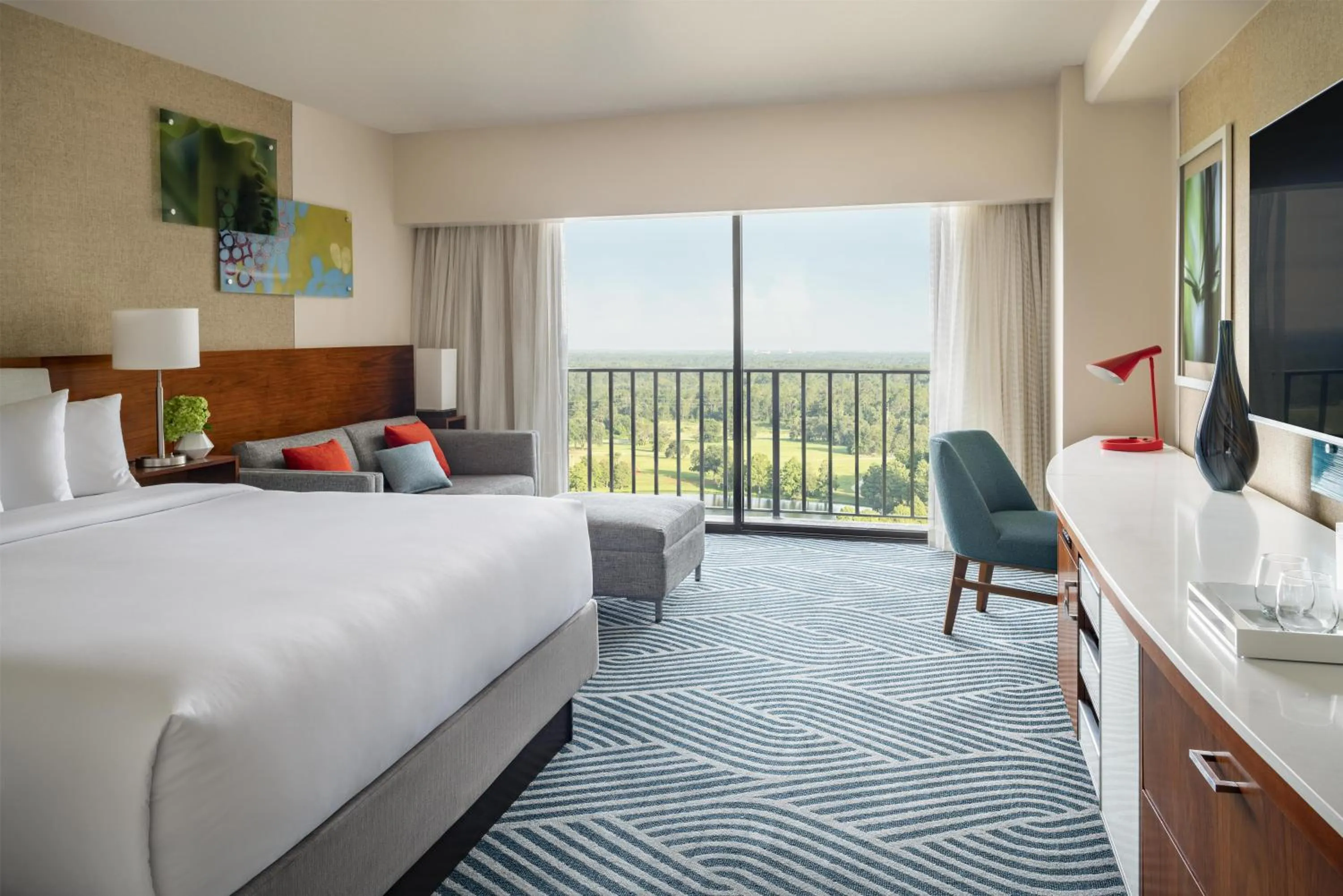 Bedroom, Bed in Hyatt Regency Grand Cypress Resort - Free Shuttle to Theme Parks!