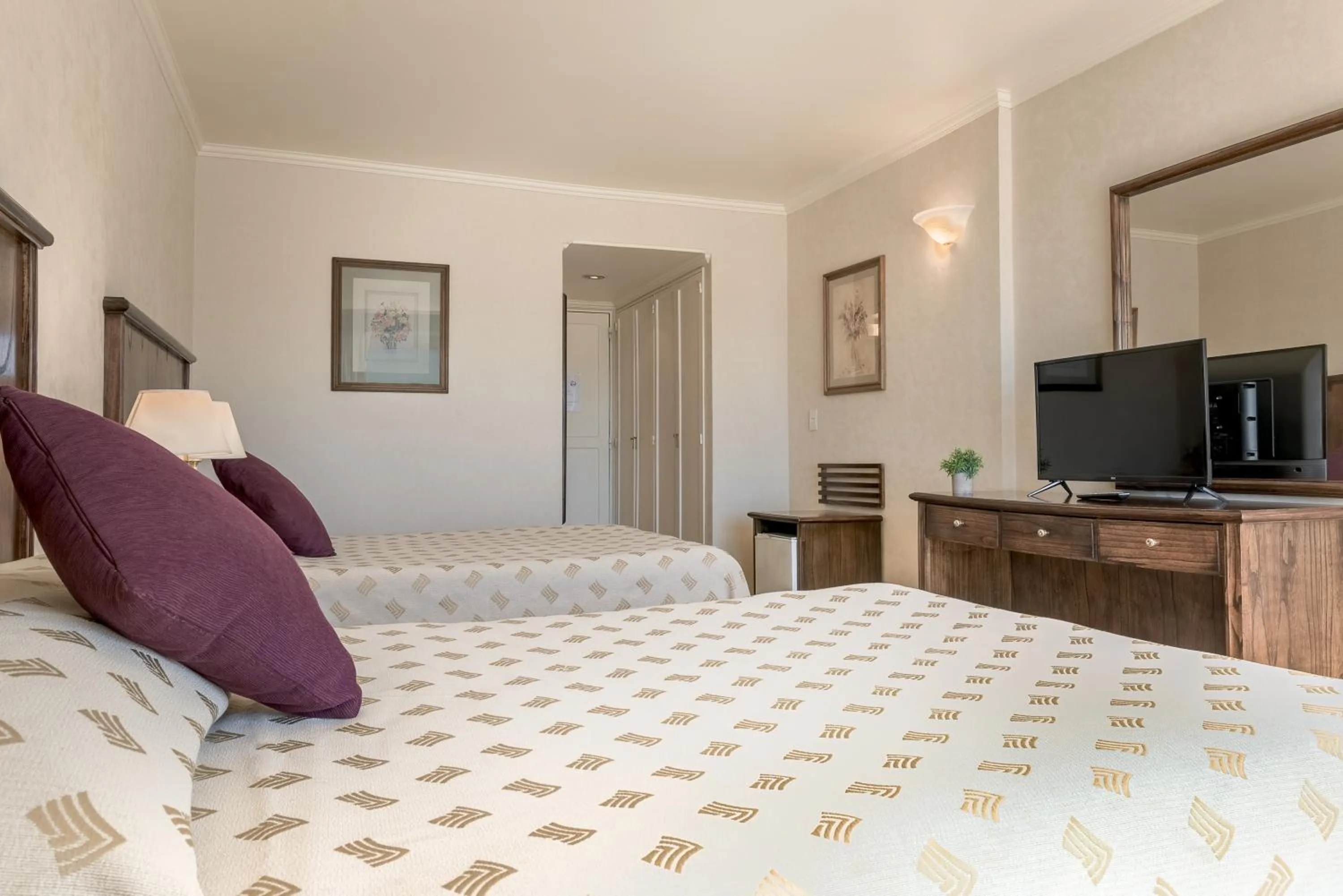 Bed in Soft Bariloche Hotel