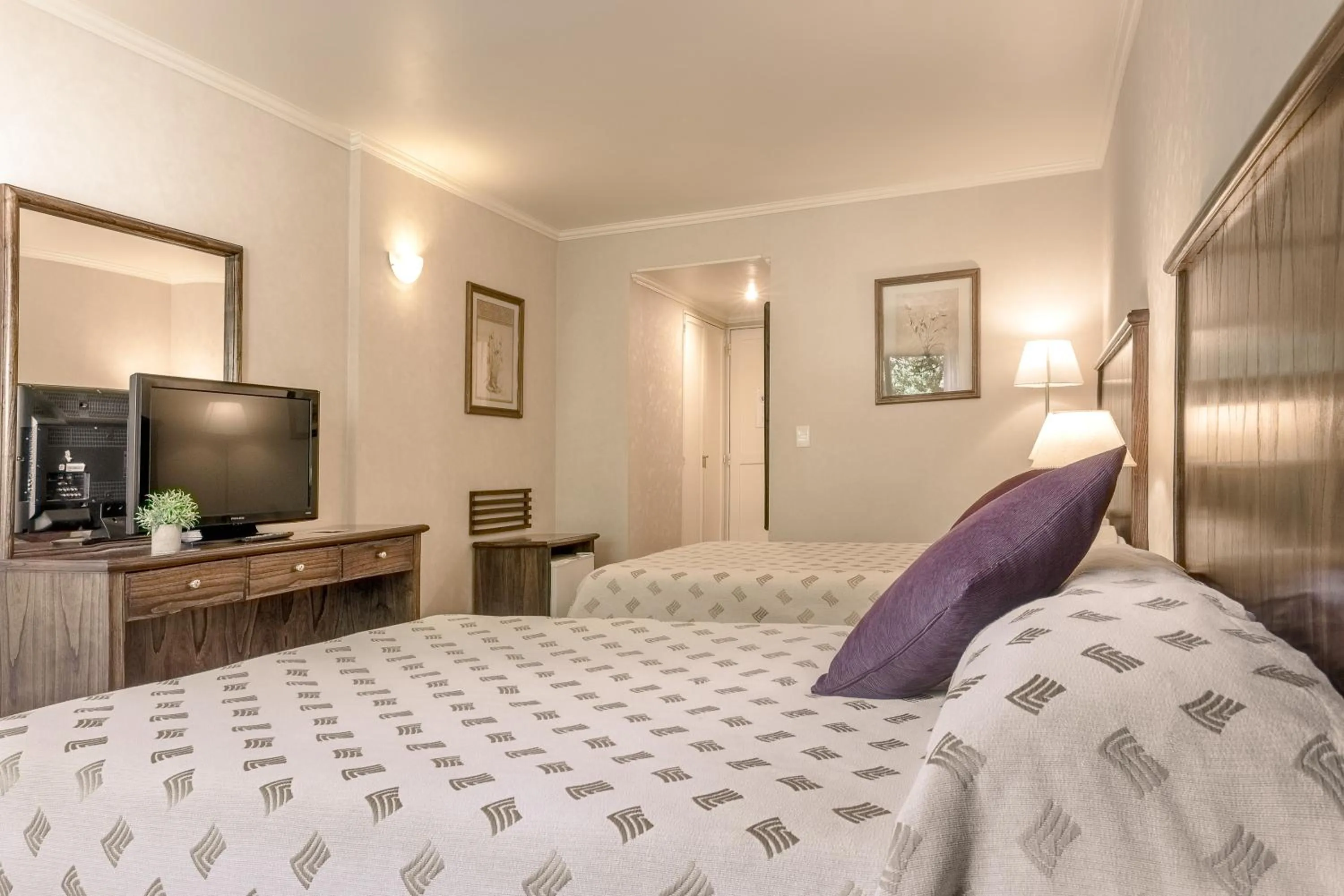 Bed in Soft Bariloche Hotel