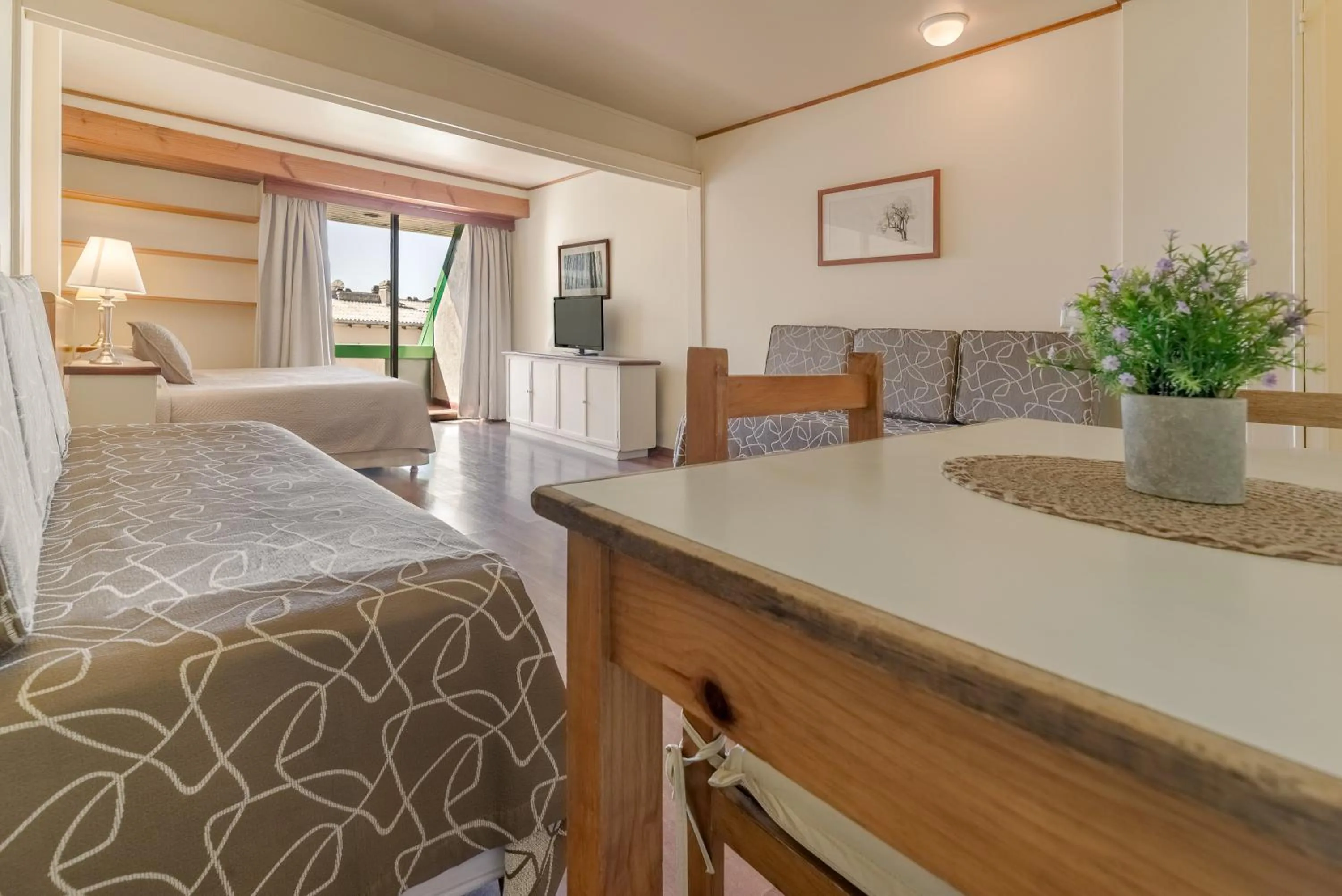 Bed in Soft Bariloche Hotel