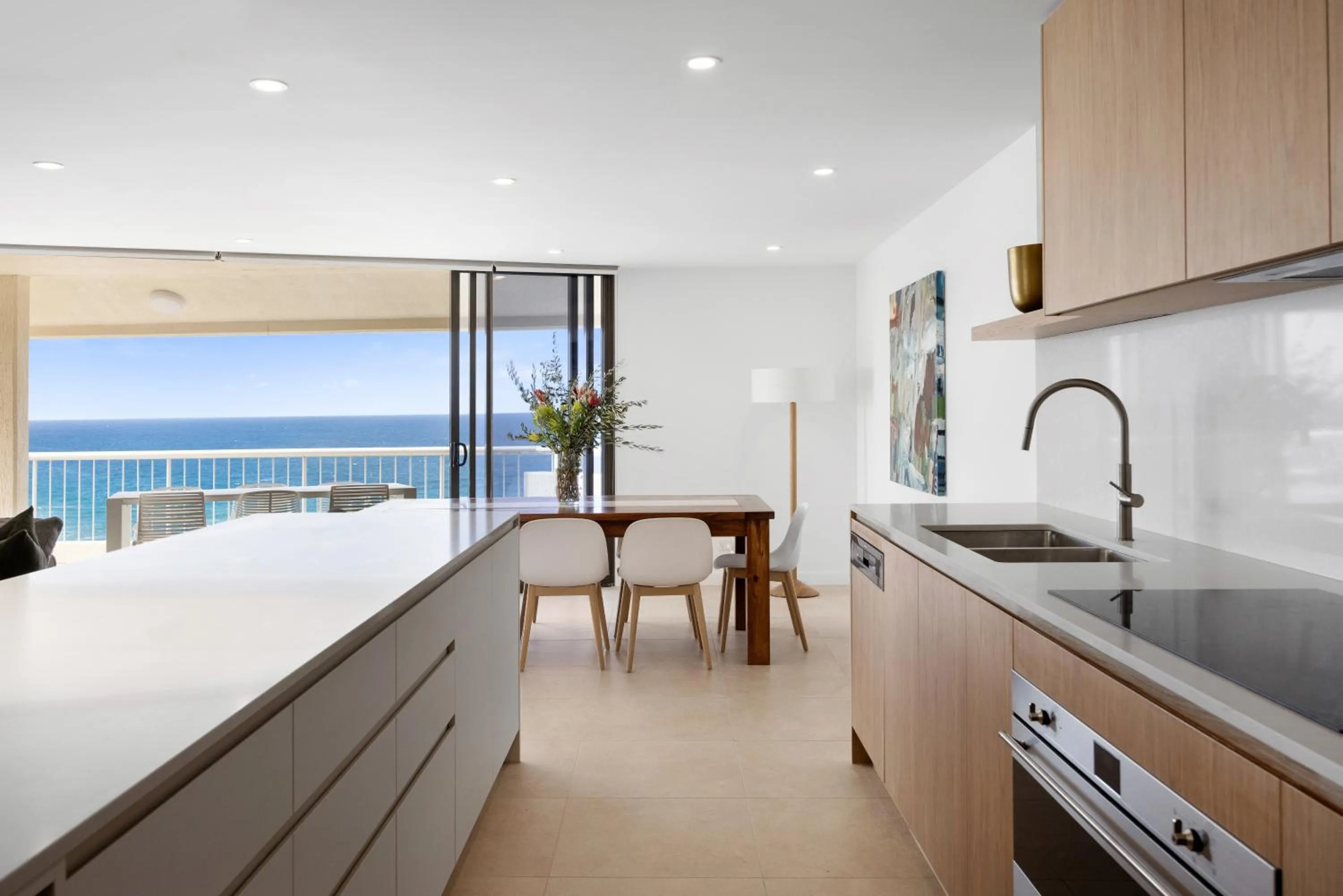 Kitchen or kitchenette in Coolum Caprice