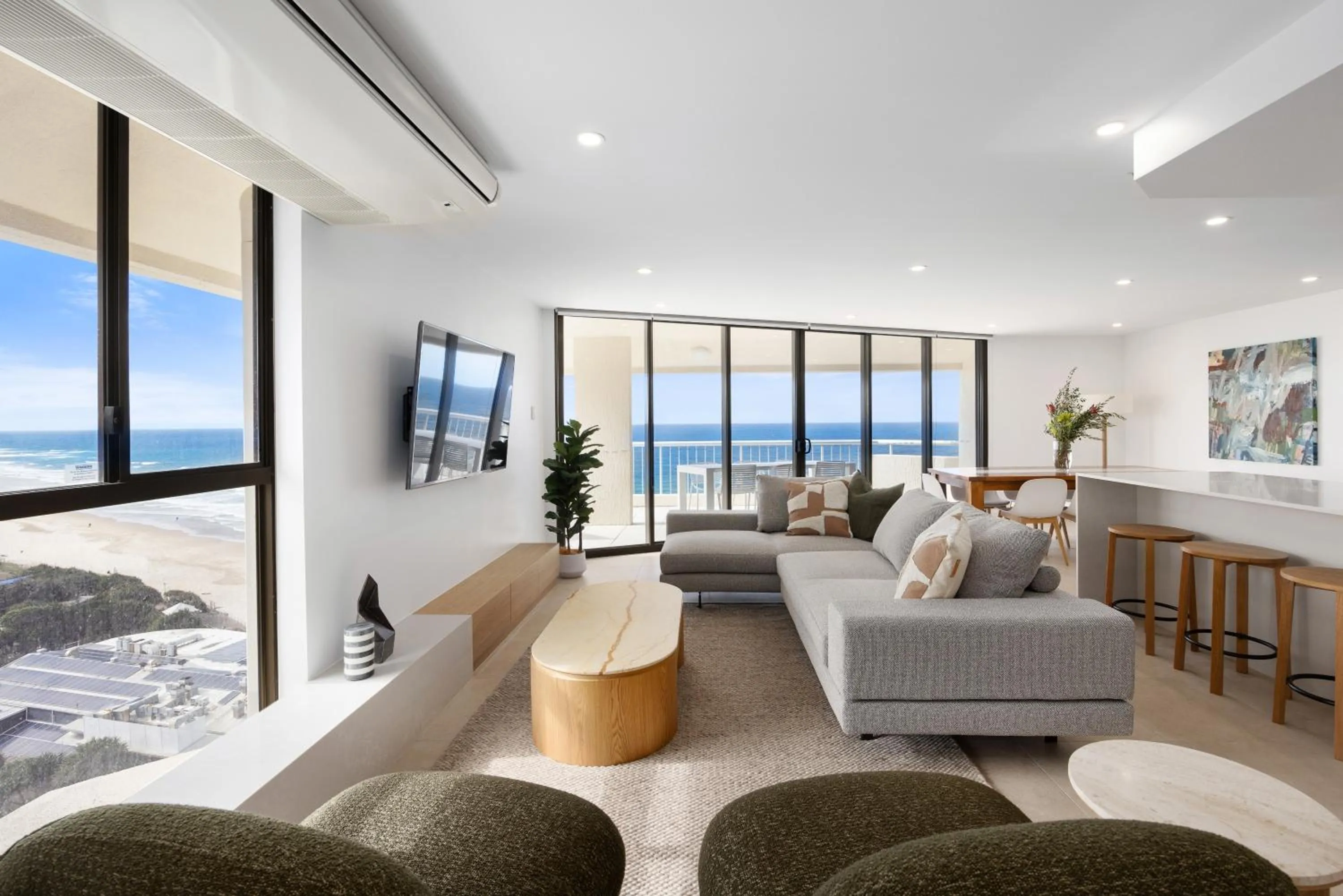 Communal lounge/ TV room in Coolum Caprice