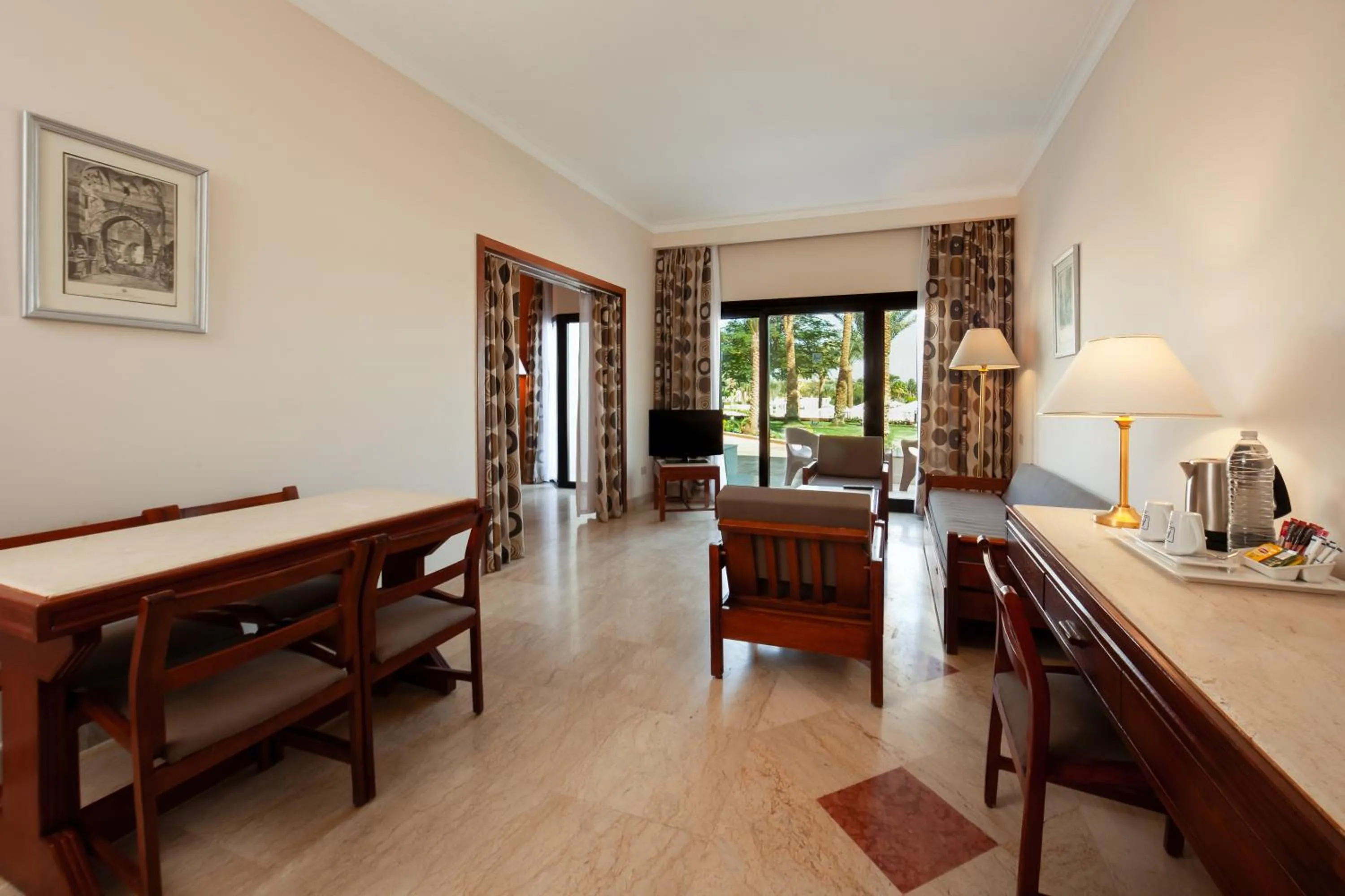 Living room in Pharaoh Azur Resort