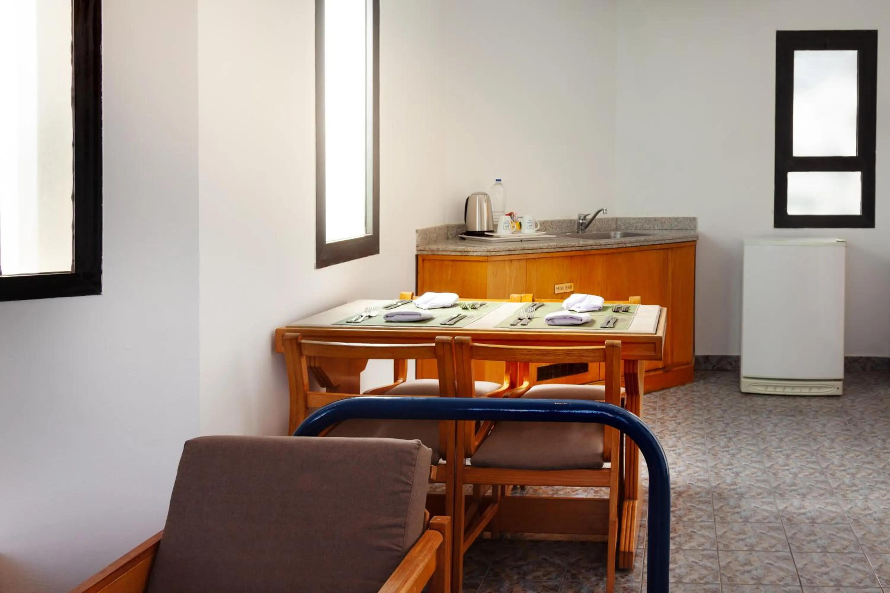 Dining area in Pharaoh Azur Resort