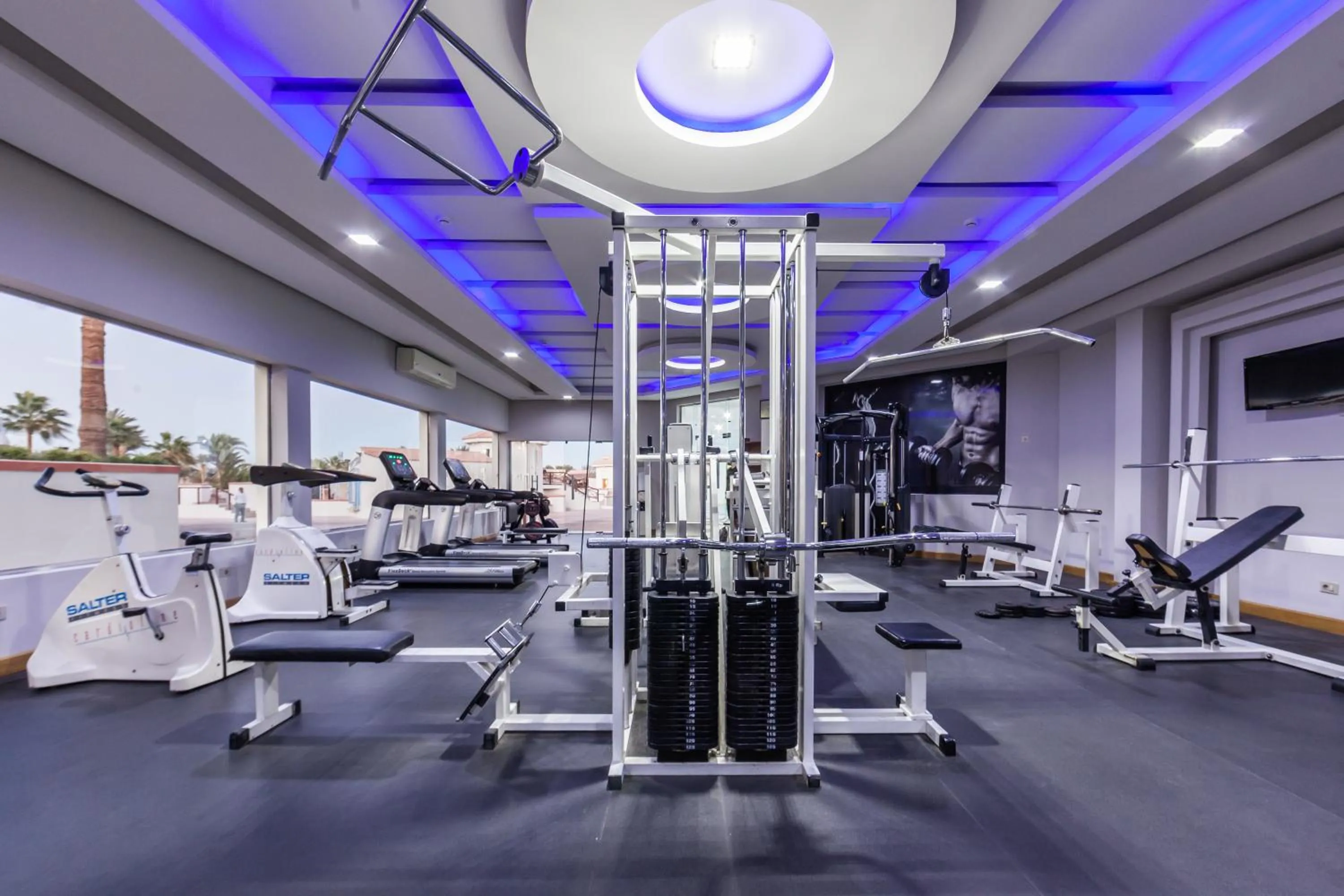 Fitness centre/facilities in Pharaoh Azur Resort