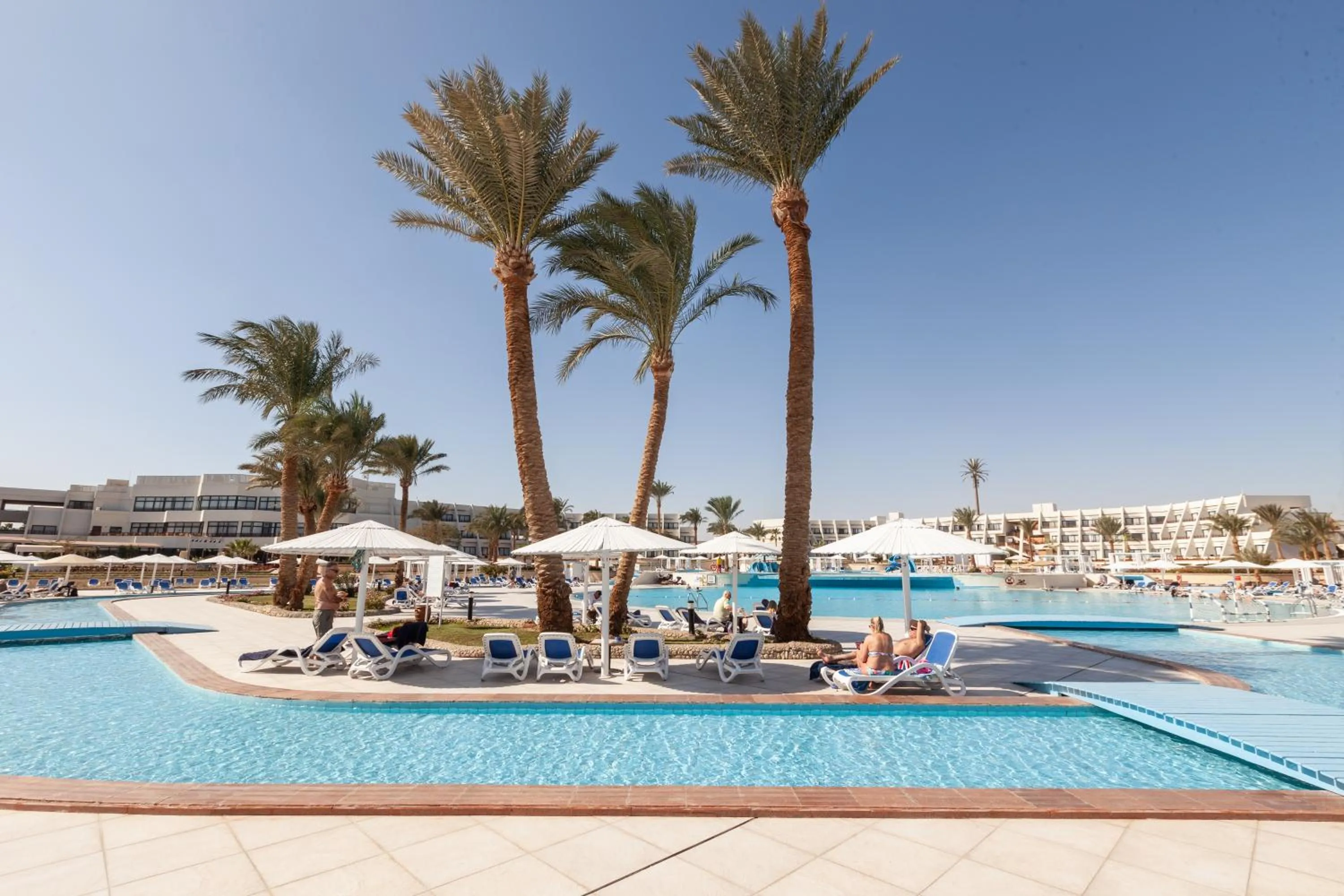 Swimming pool in Pharaoh Azur Resort