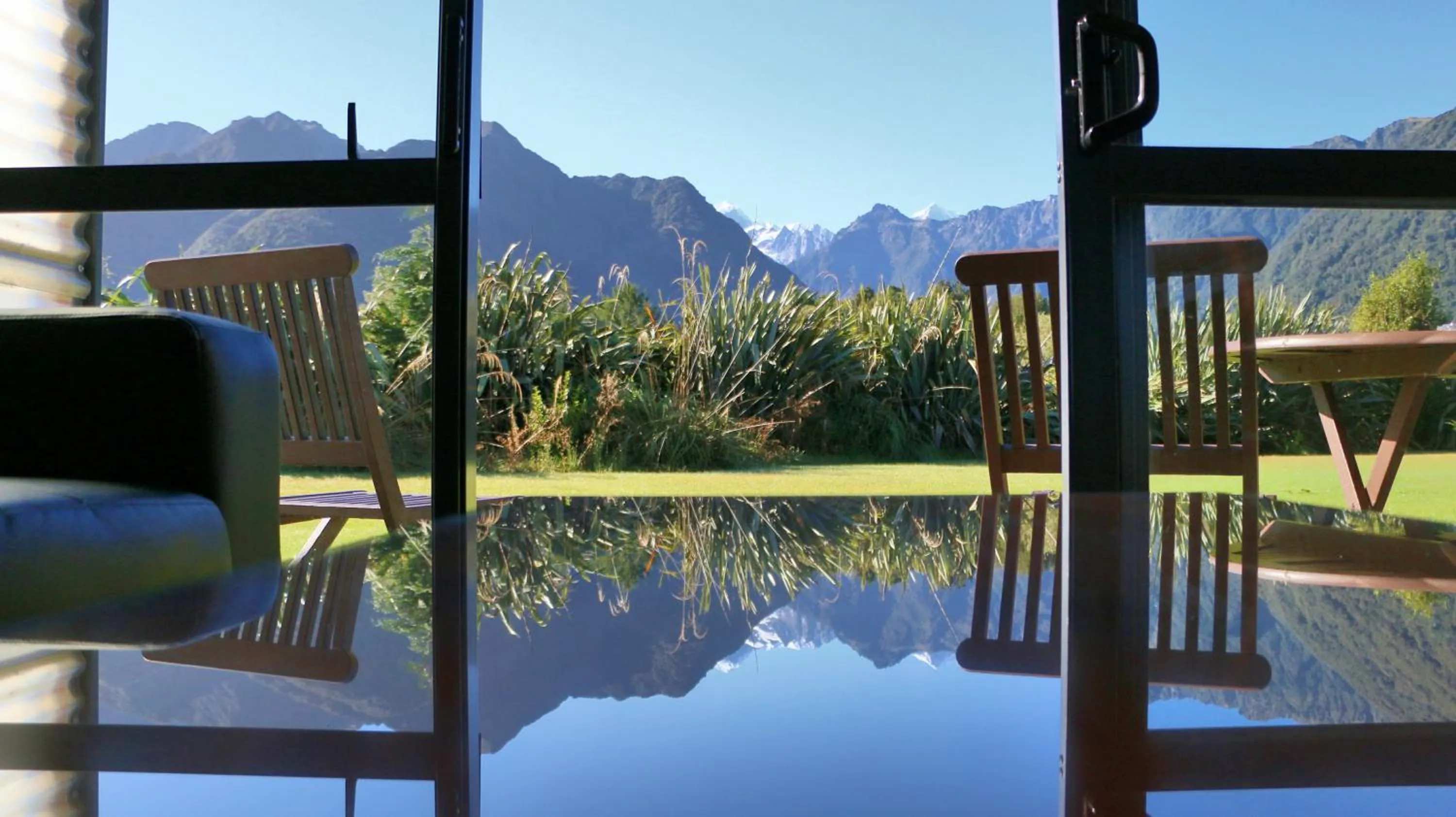 Mountain view in Sunset Motel