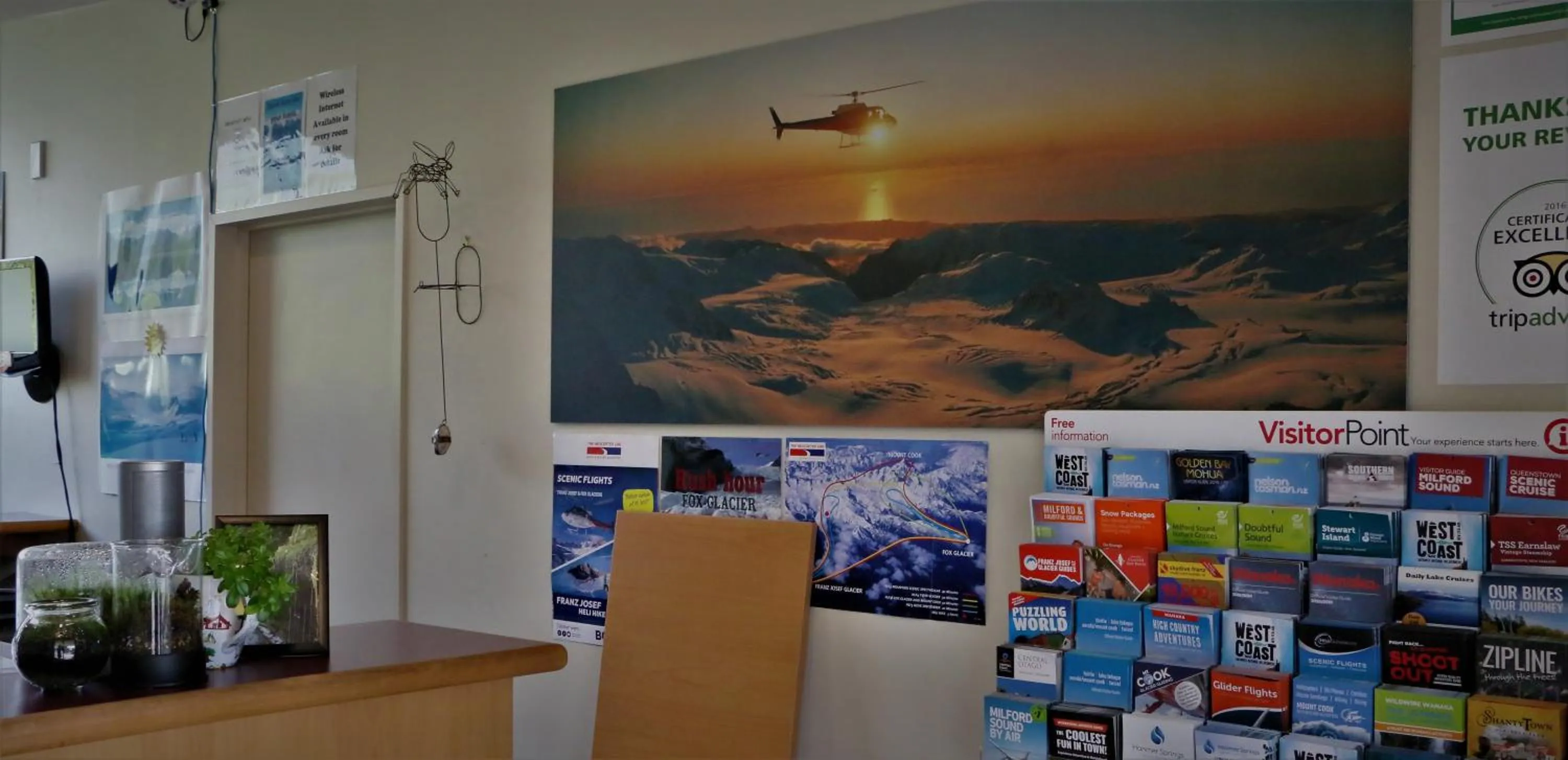 Lobby or reception in Sunset Motel