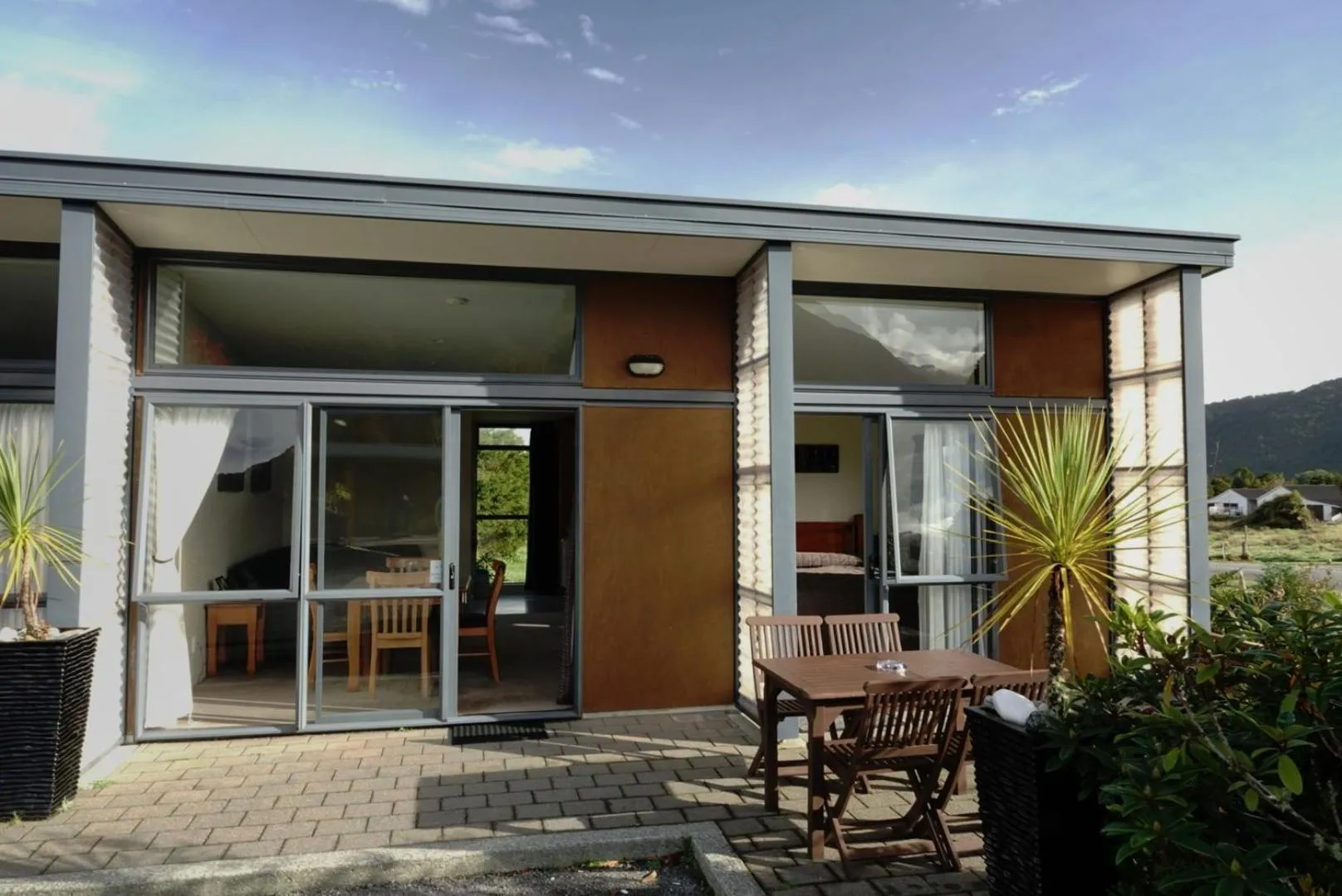 Patio in Sunset Motel