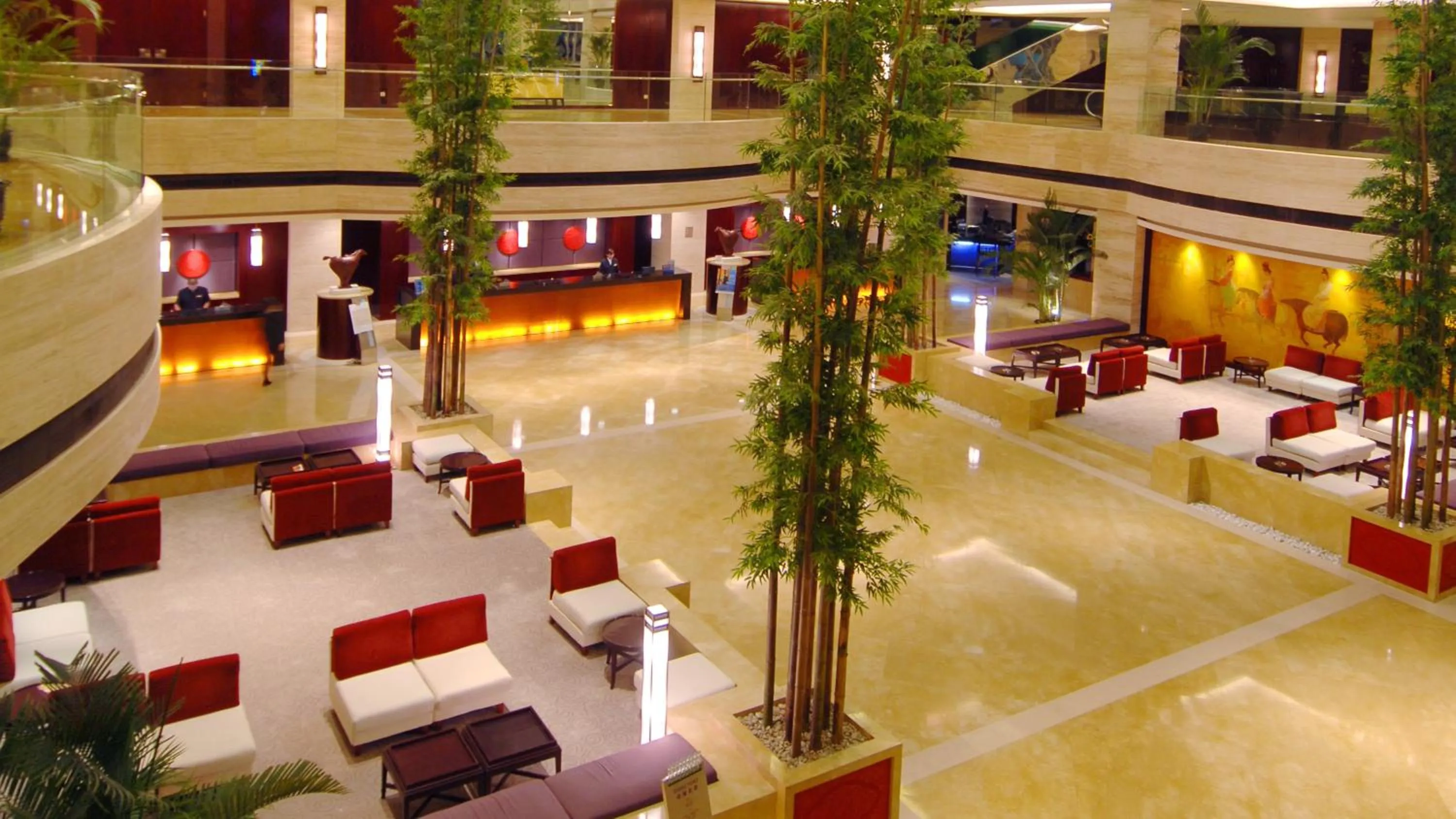 Lobby or reception in Crowne Plaza Shanghai Pudong