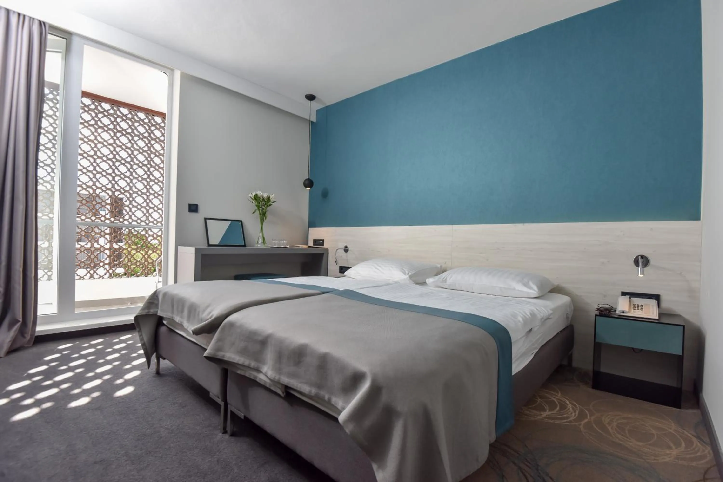 Bed in Hotel Kolovare