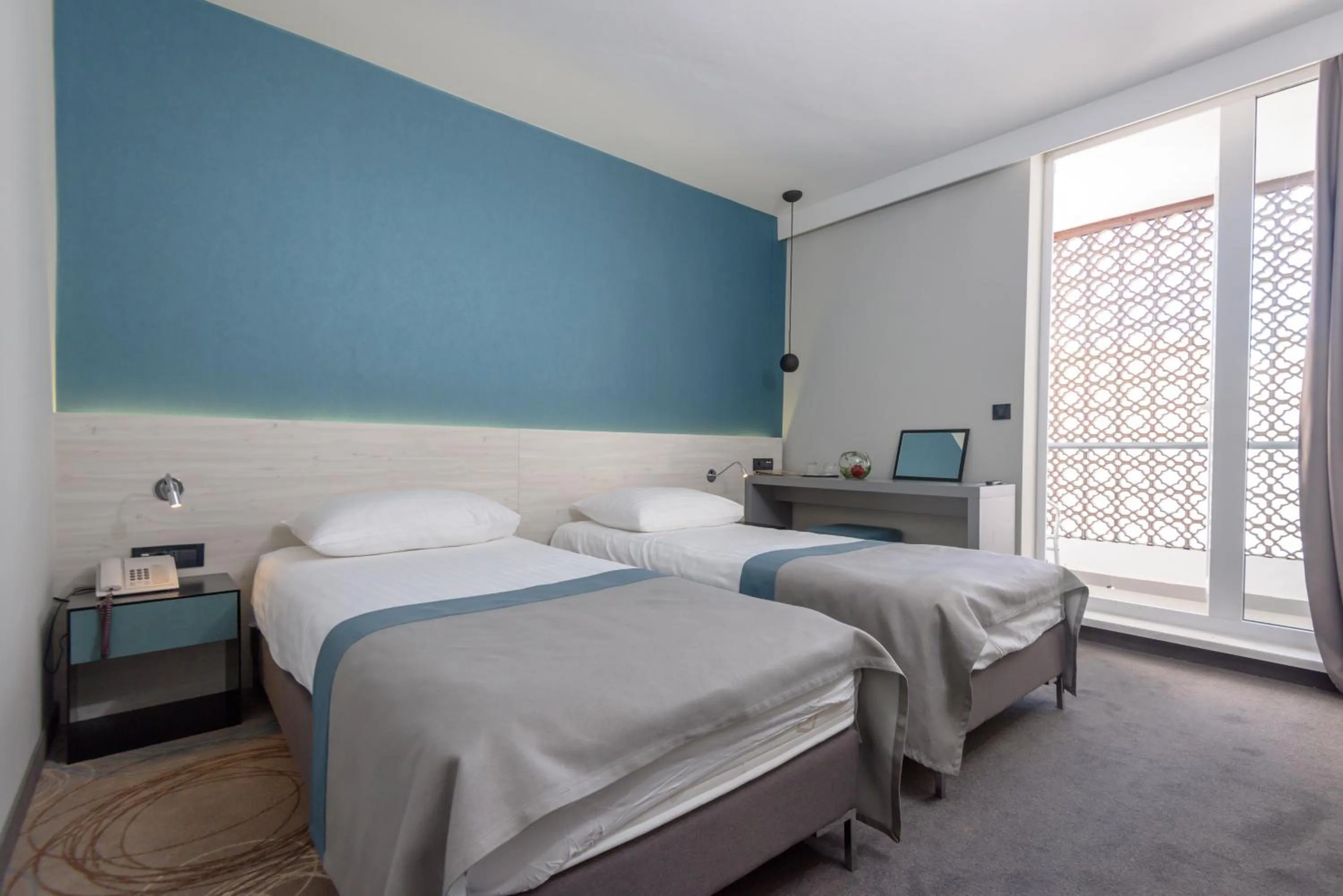 Bed in Hotel Kolovare