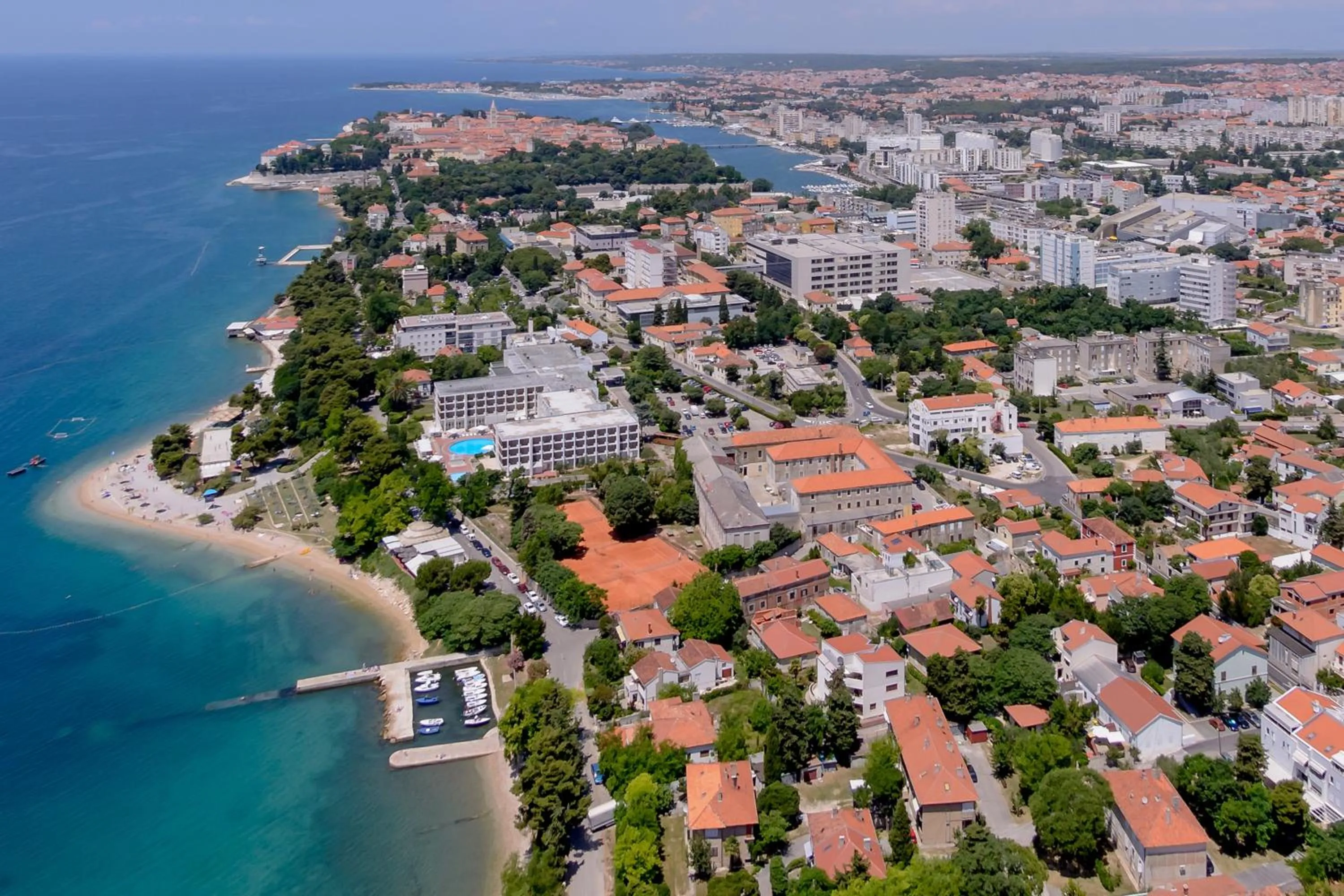 Bird's eye view in Hotel Kolovare