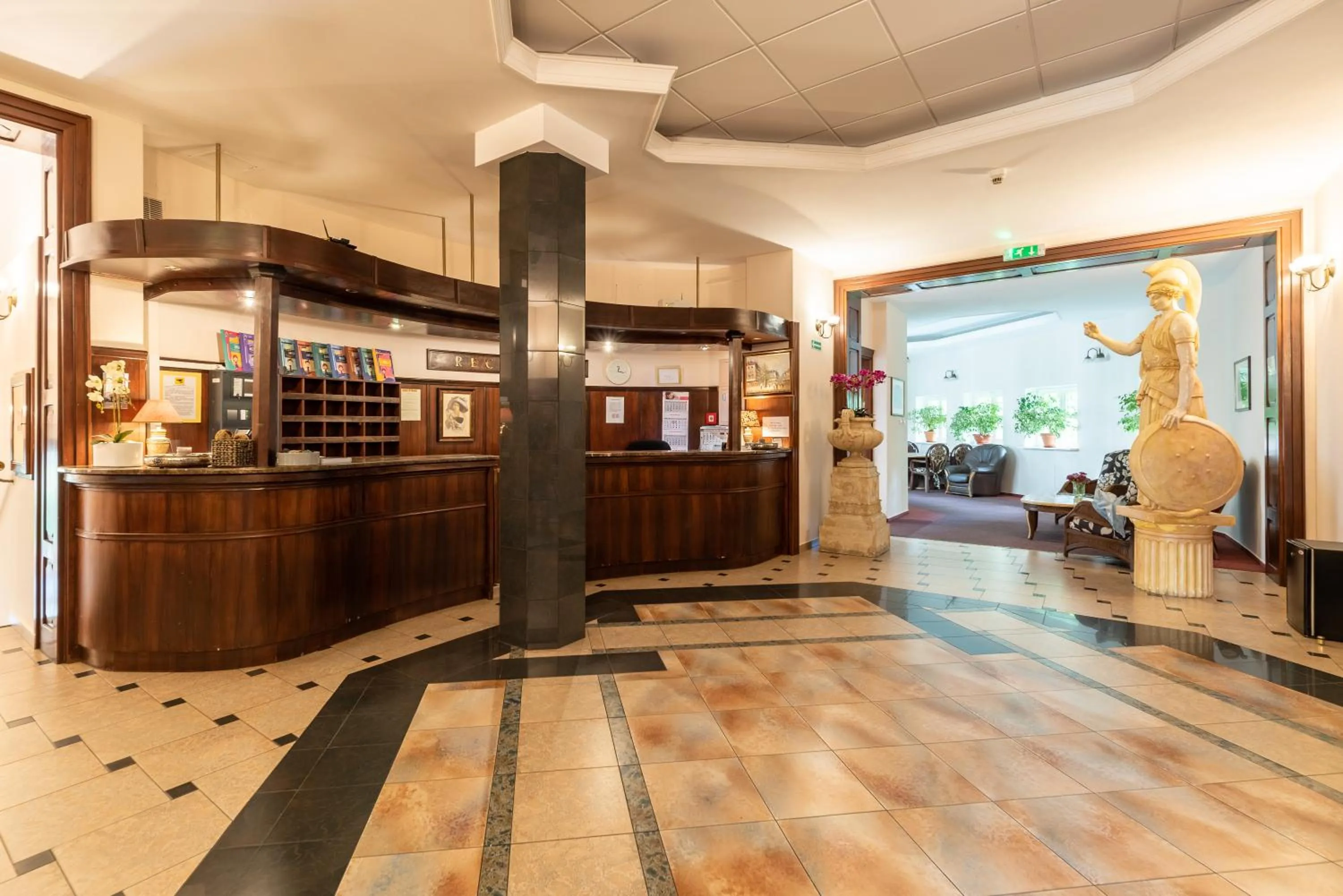 Lobby or reception in Villa Pallas